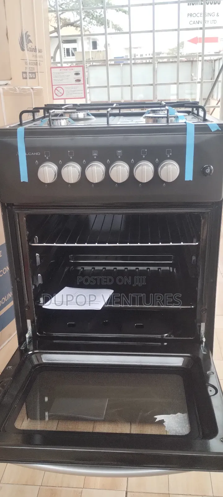 All New Volcano Burner With Oven and Grill 50*50
