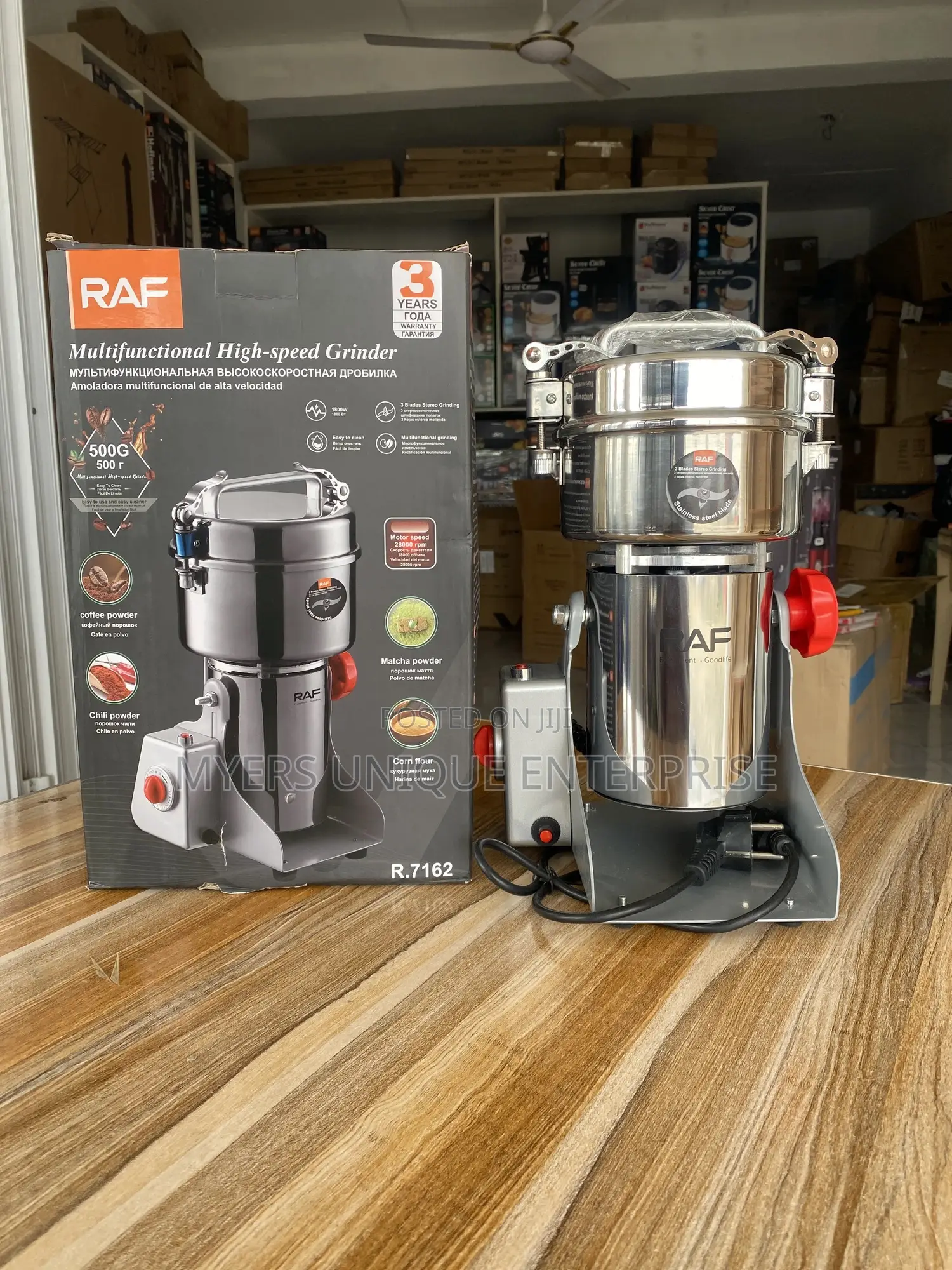 Raf Fast Grinding Multipurpose Grinder