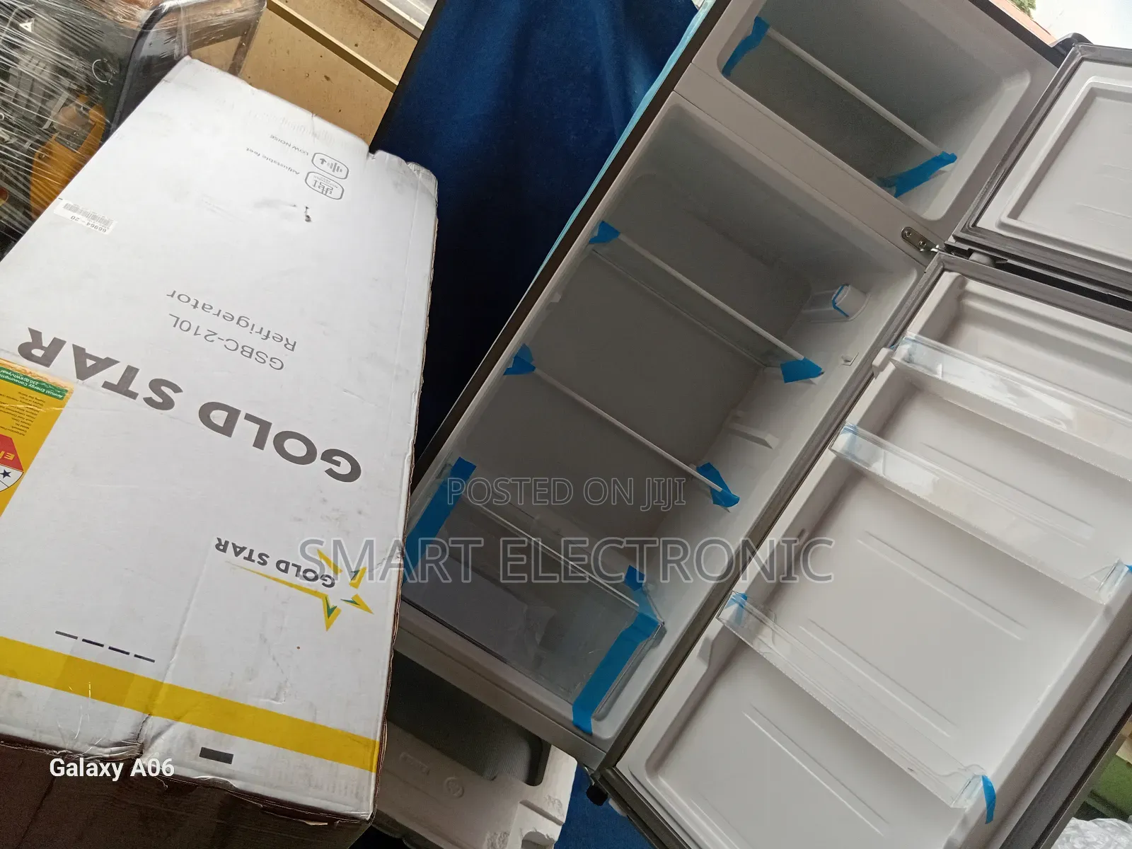 Gold Star 210l Double Door Refrigerator With Long-Lasting Freshness