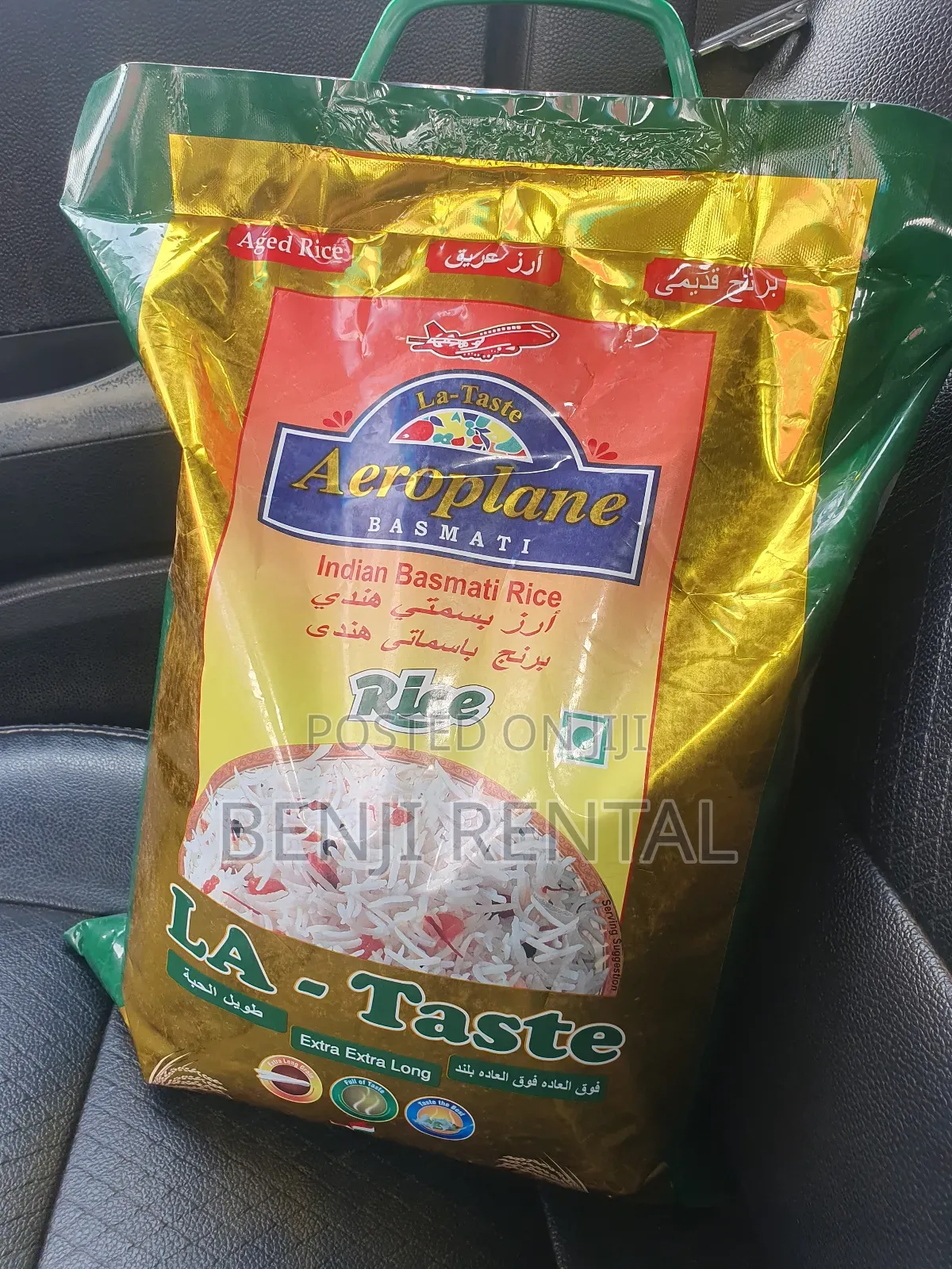 La- Tast Aeroplane Basmate Rice 5kg