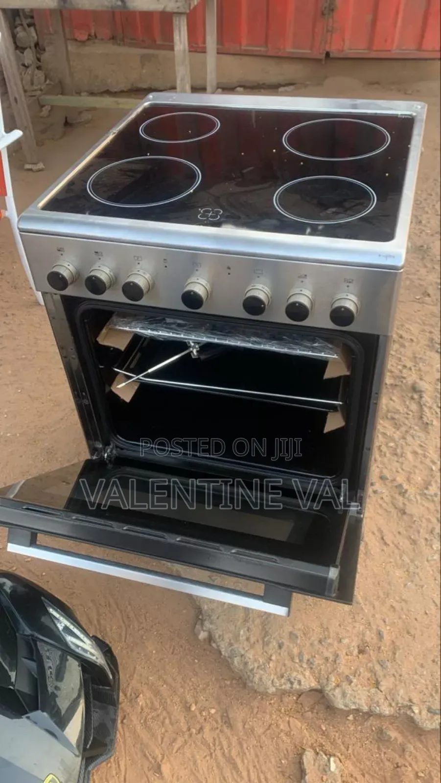 Single Door Electric Stove Including Oven and Grill Working Perfectly