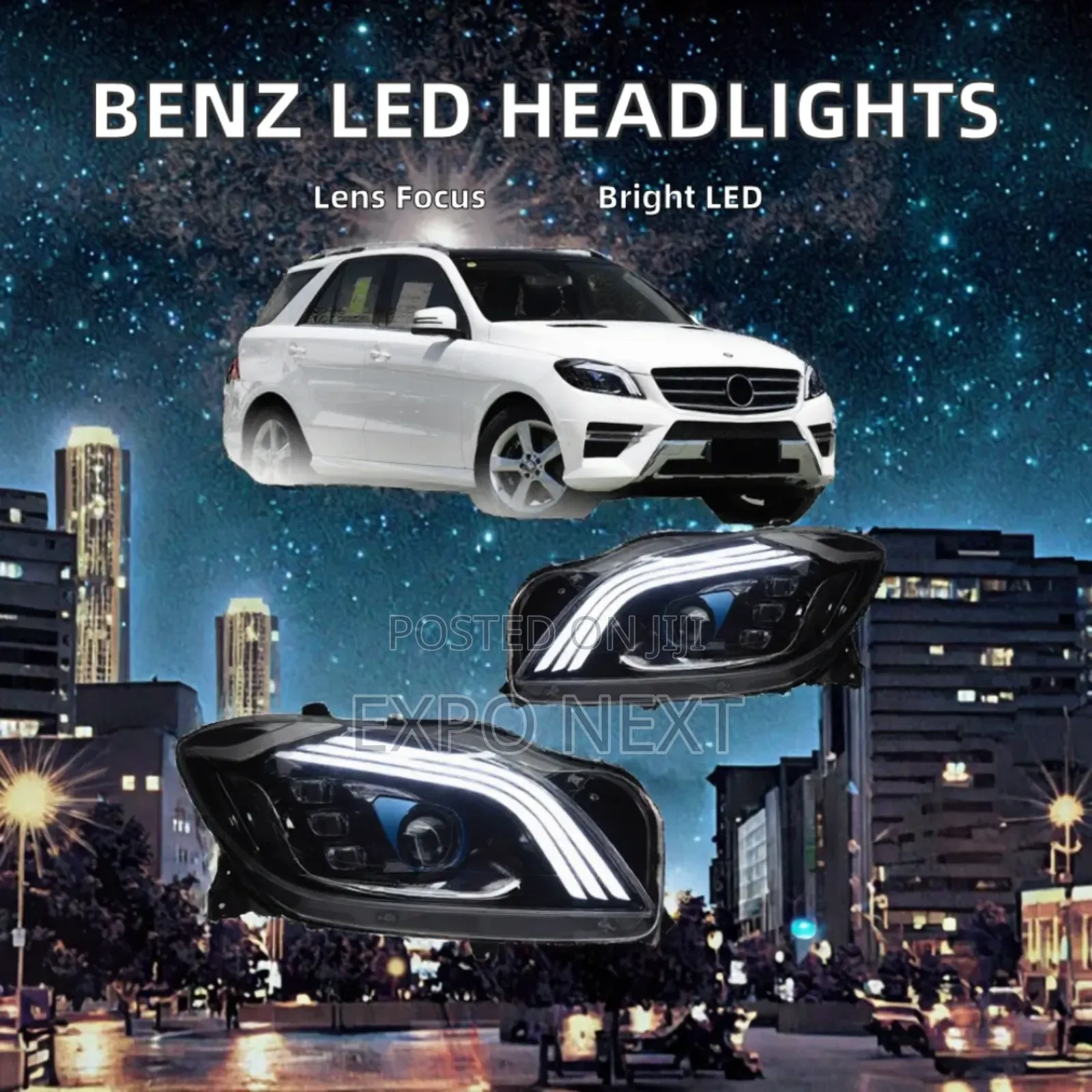 Mercedes-benz Ml350 Ml320 Models From 2012-2015 Headlight