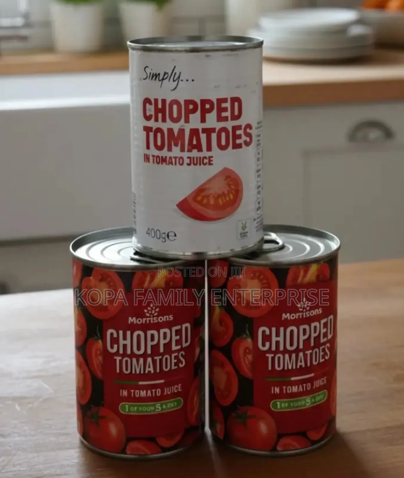 Chopped Tomato in Tomato Juice From Uk