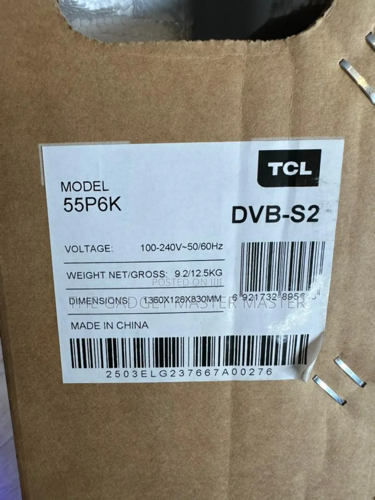 TCL 55" P6k Smart Tv