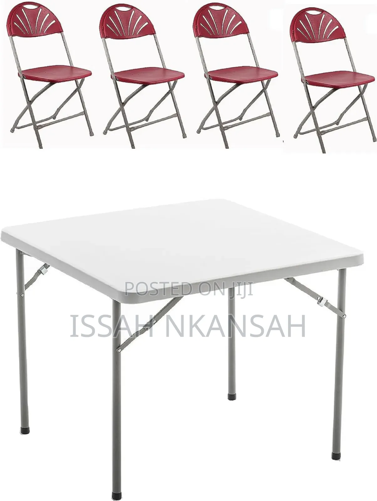 4 Sitter Table and Chairs