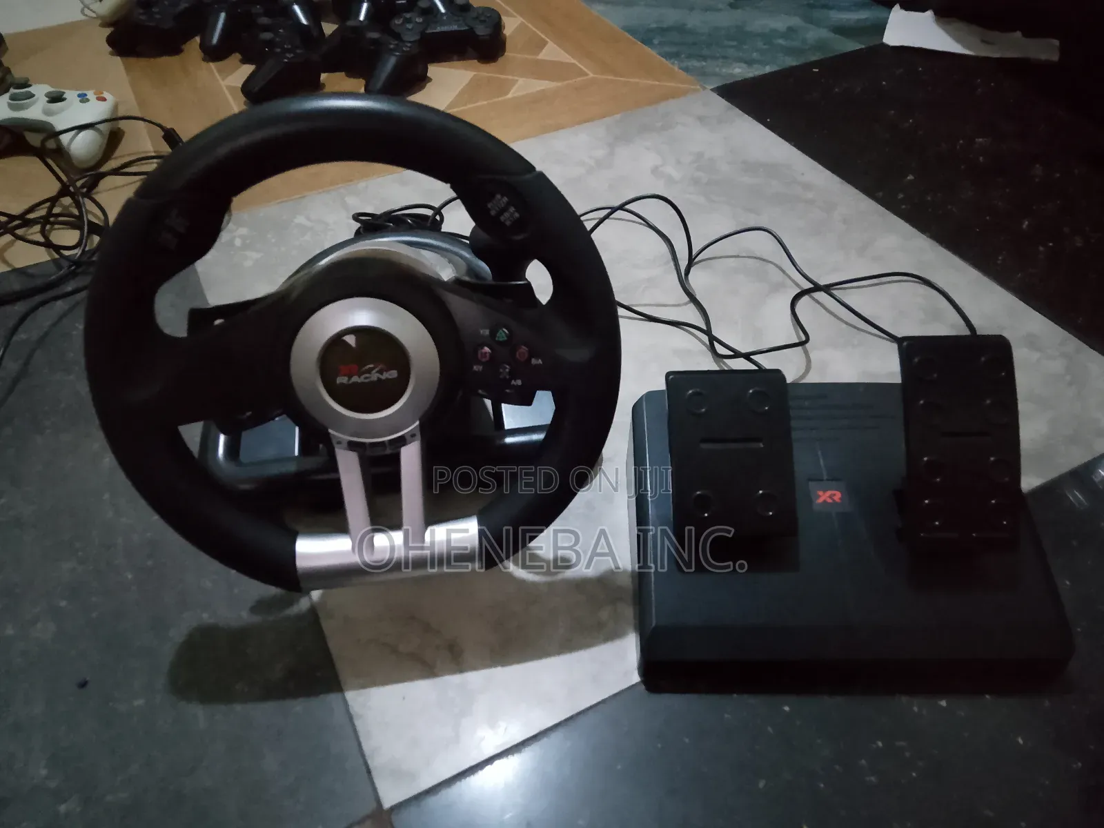 Xr Steering Wheel for Pc and Playstation Consoles