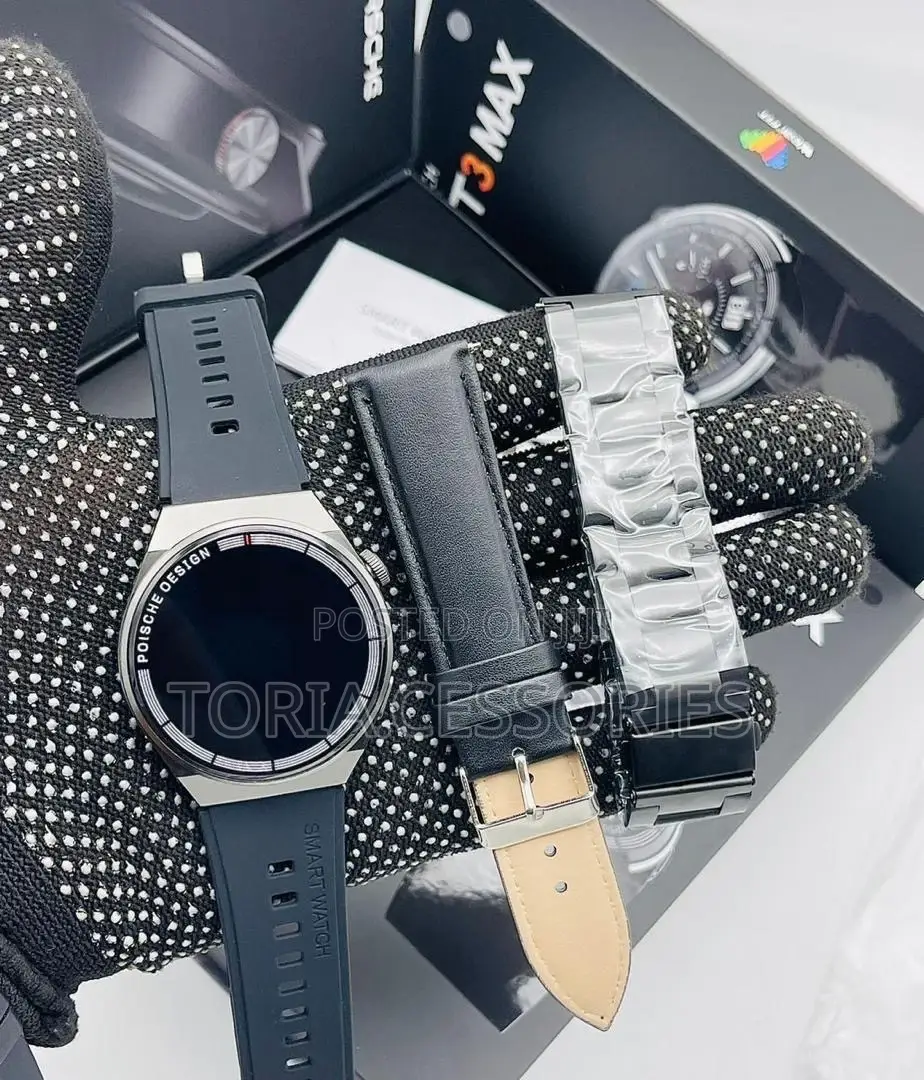 Porsche Design Model: Gt3 Max Comes With 3 Straps,