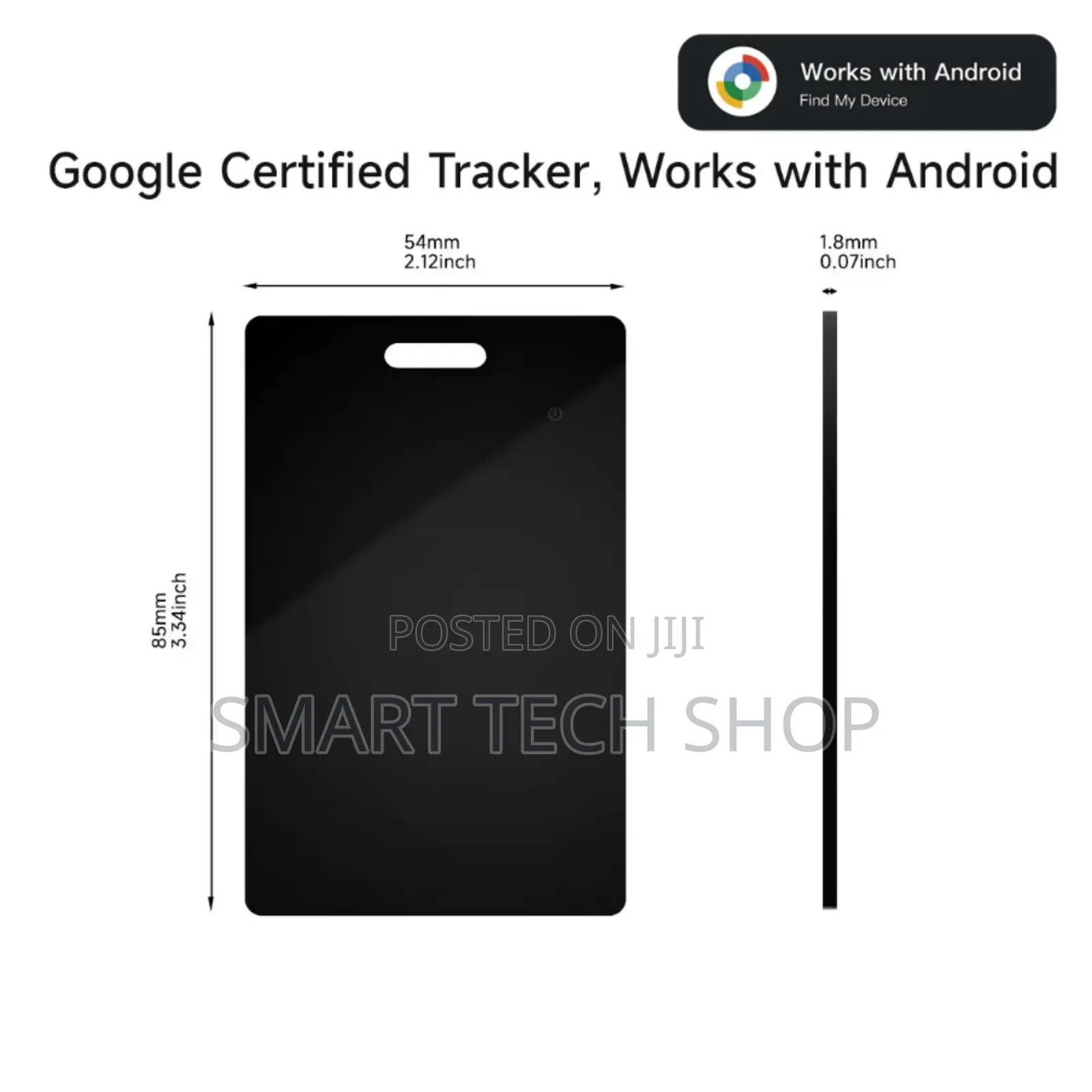 Unlimited Range Anti-Lost Alarm Smart Tag for Android Find My Device