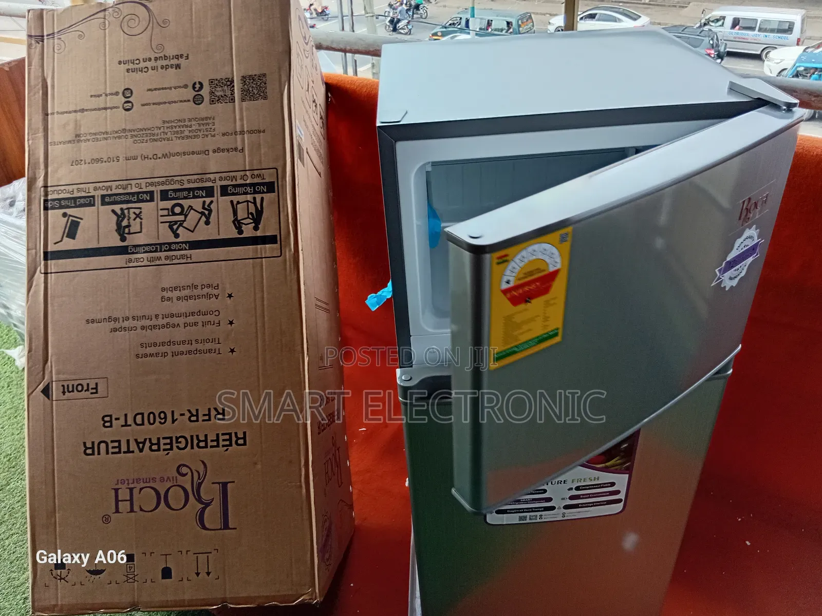 Roch 160l Double Door Refrigerator – Efficient Cooling Stylish Desig