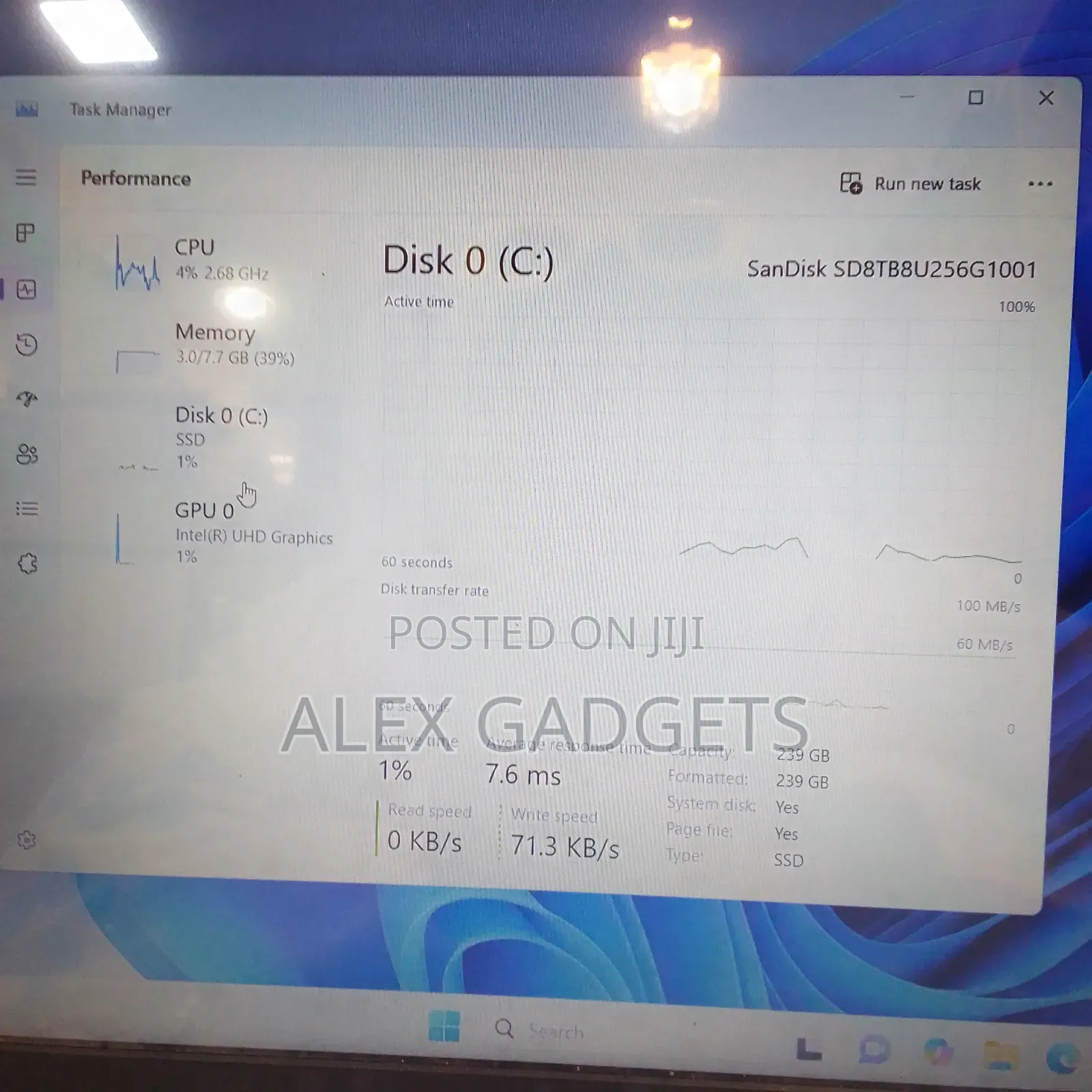 Laptop Lenovo ThinkBook 15 8GB Intel Core I5 SSD 256GB