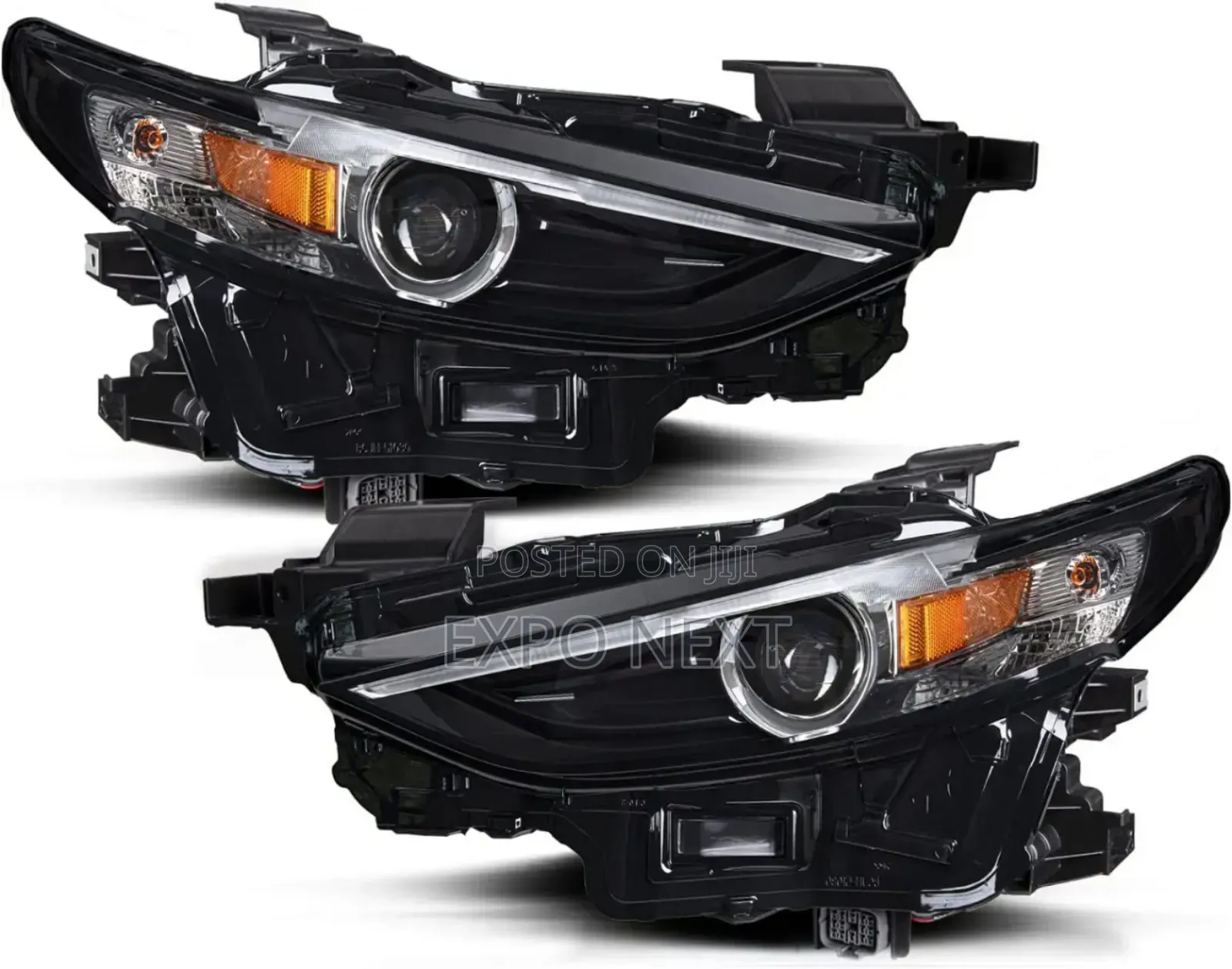 Headlights Headlamp Head Light Usa For Mazda3 2019 - 2021 Pair