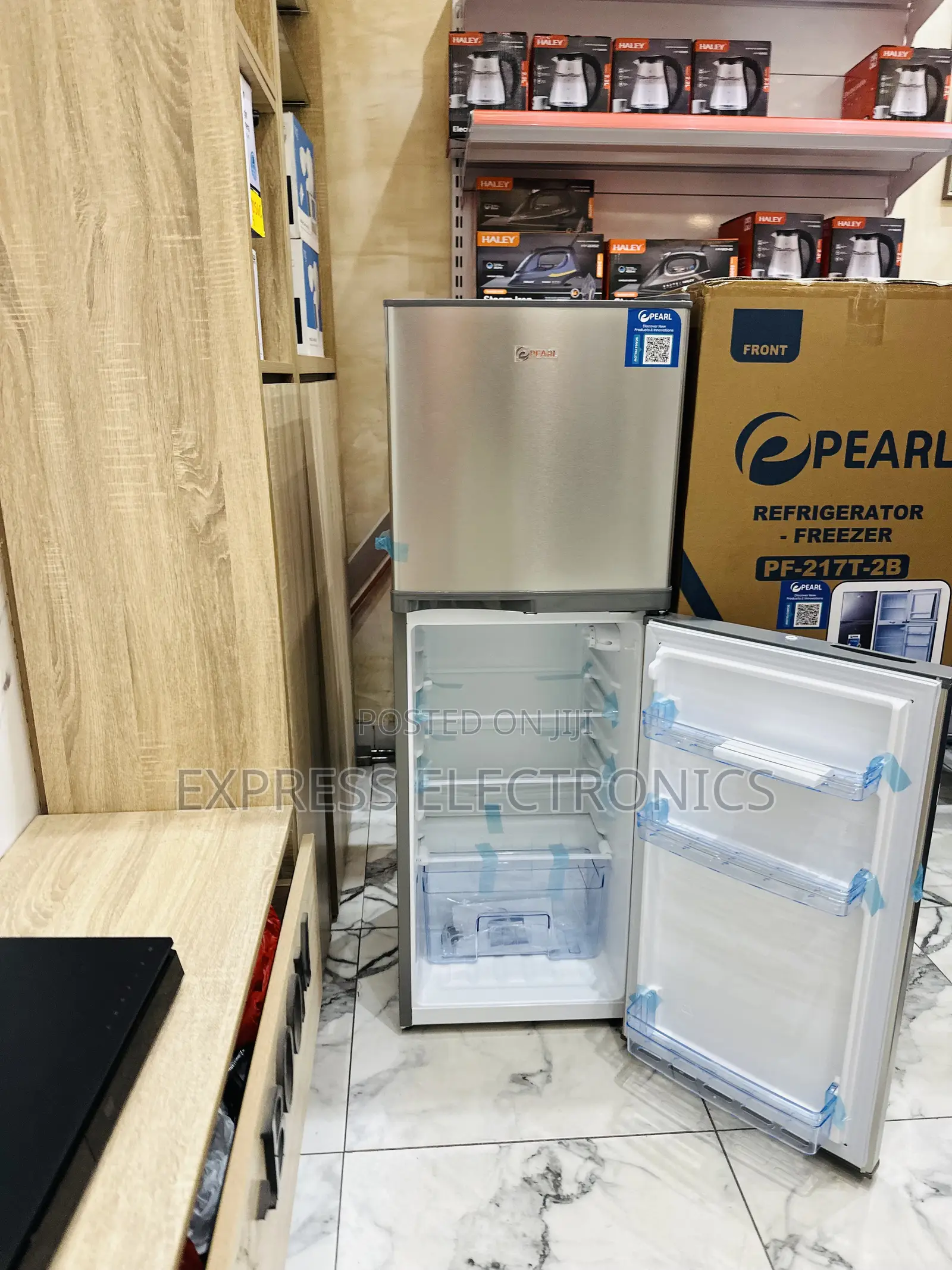 Grab Your Favorite 138l Pf-217-2b Pearl Double Door Fridge