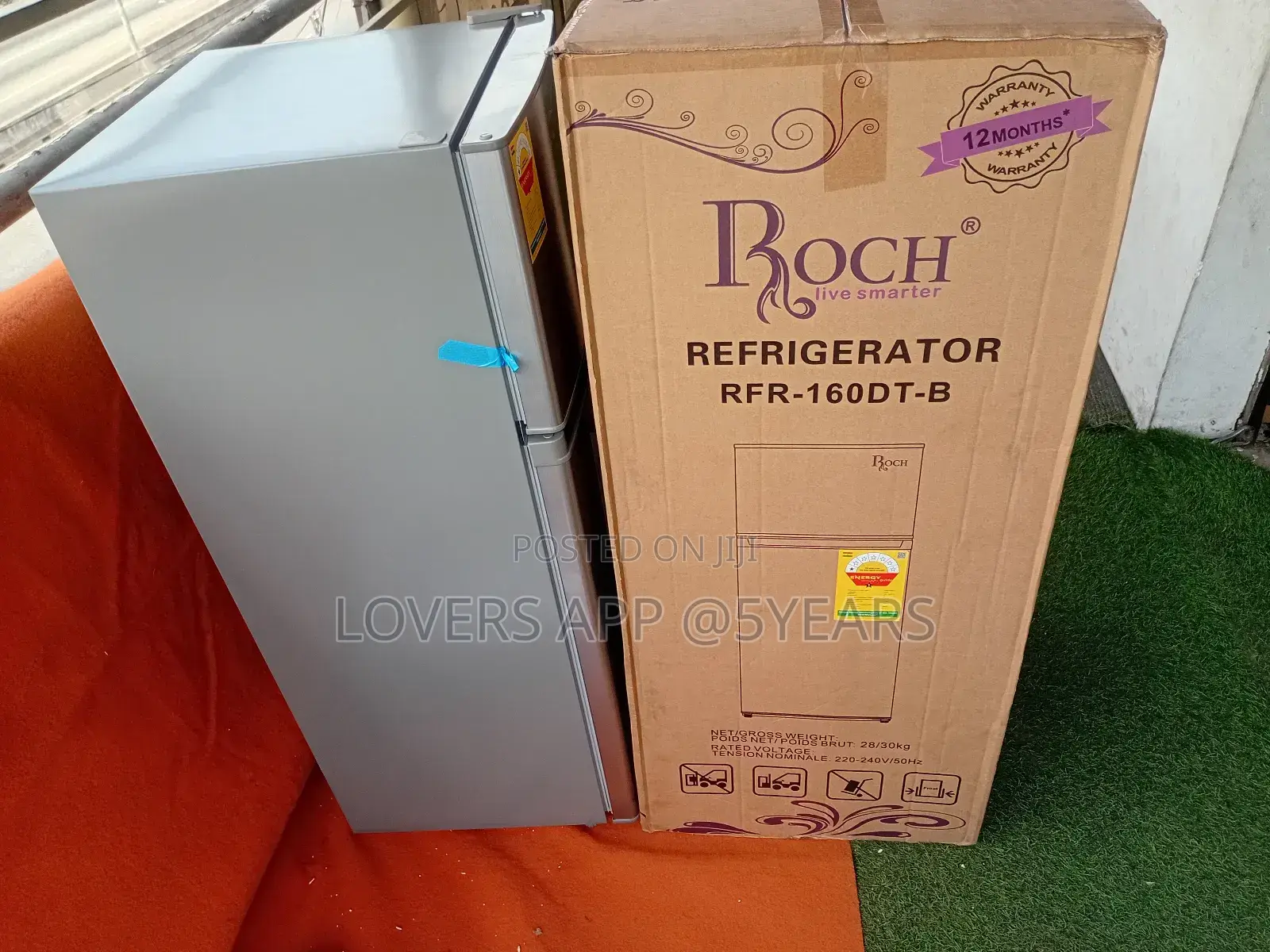 Industrial-Strength Home Refrigerator, 160dt-B Roch Refrigerator
