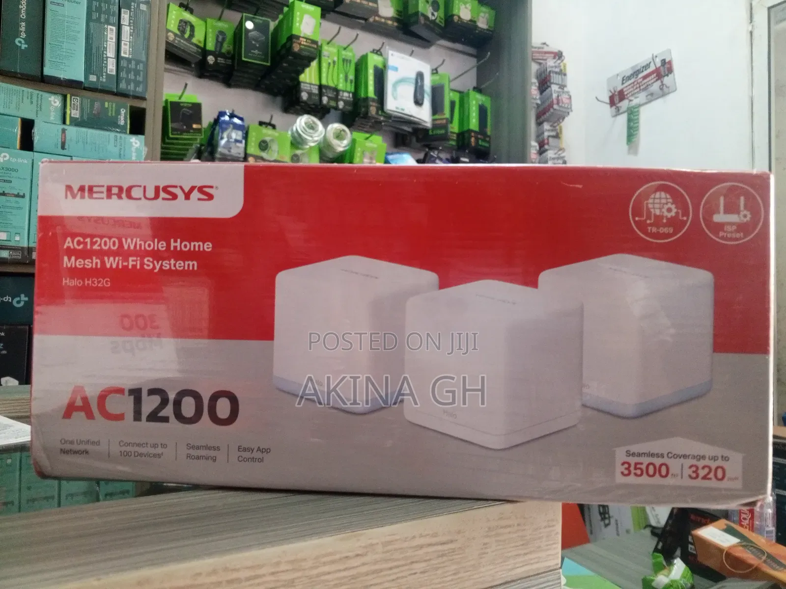 Mercusys Ac1200 Whole Home Mesh in Wi-Fi System (Halo H32g)