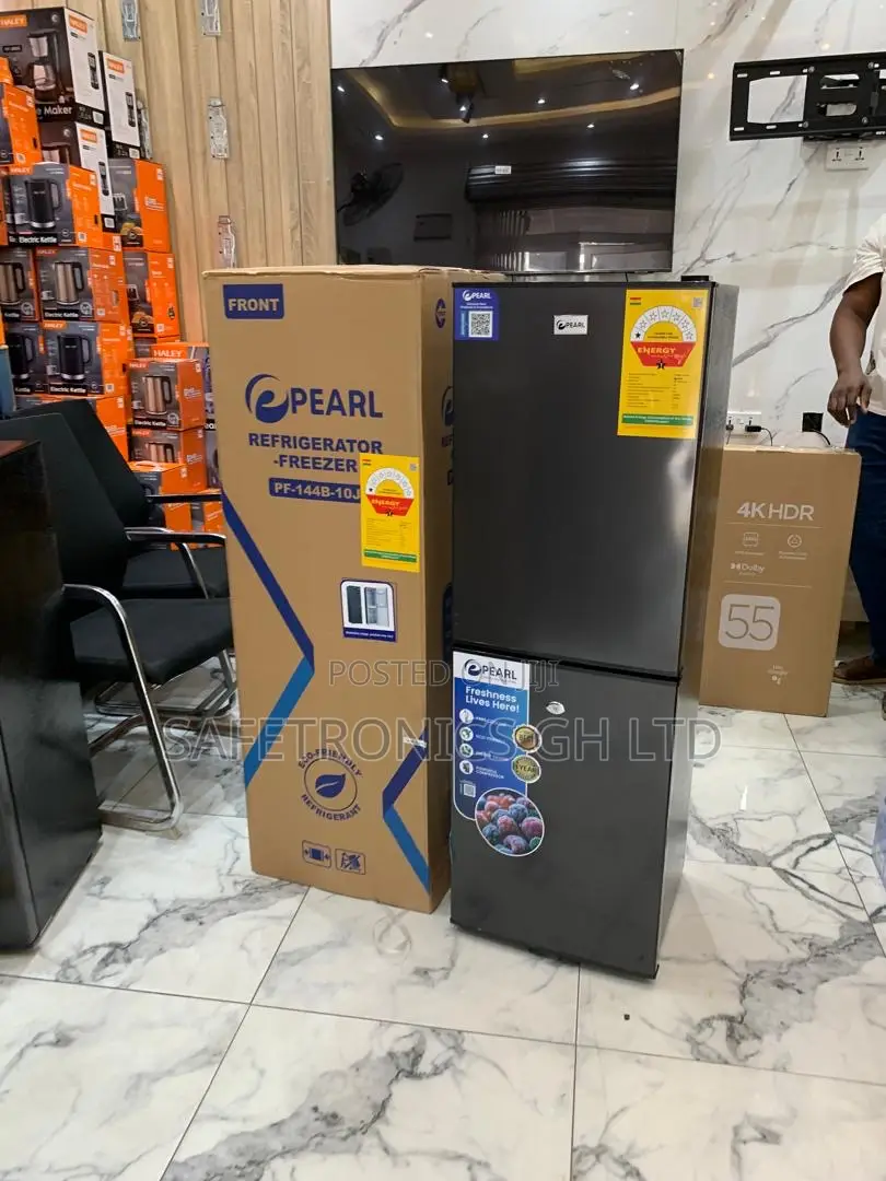 Secure Fast Bottom Mount Pearl Pf-144b-10j 126l Refrigerator