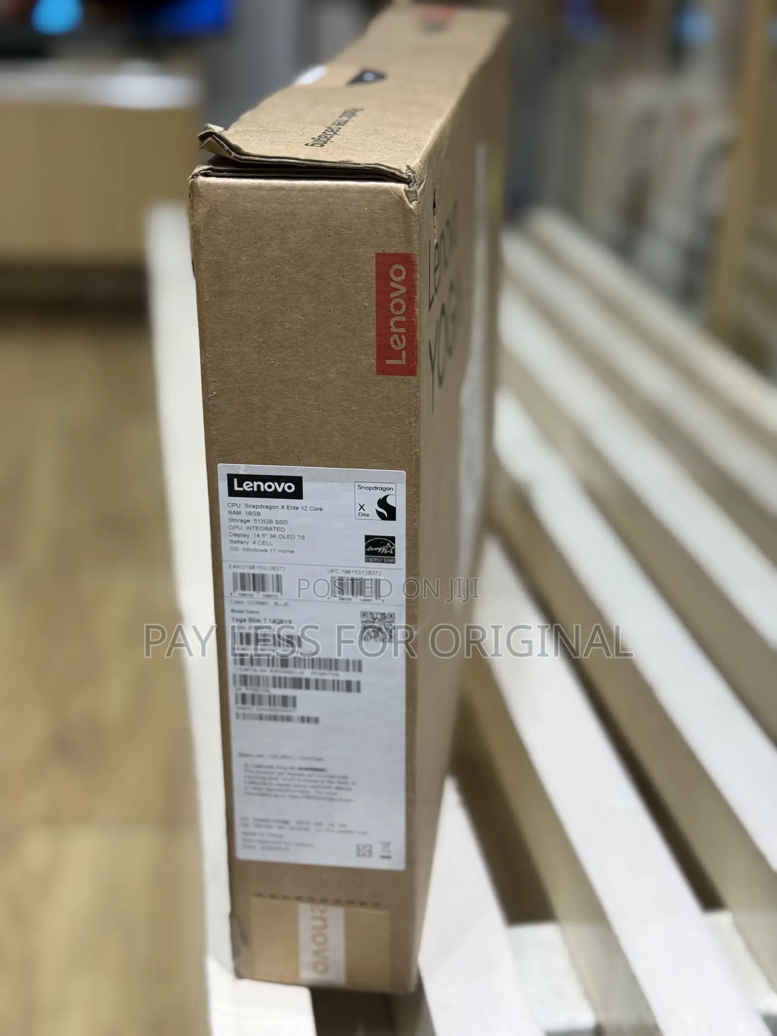 New Laptop Lenovo Yoga 7i 16GB Qualcomm Snapdragon X Elite SSD 512GB