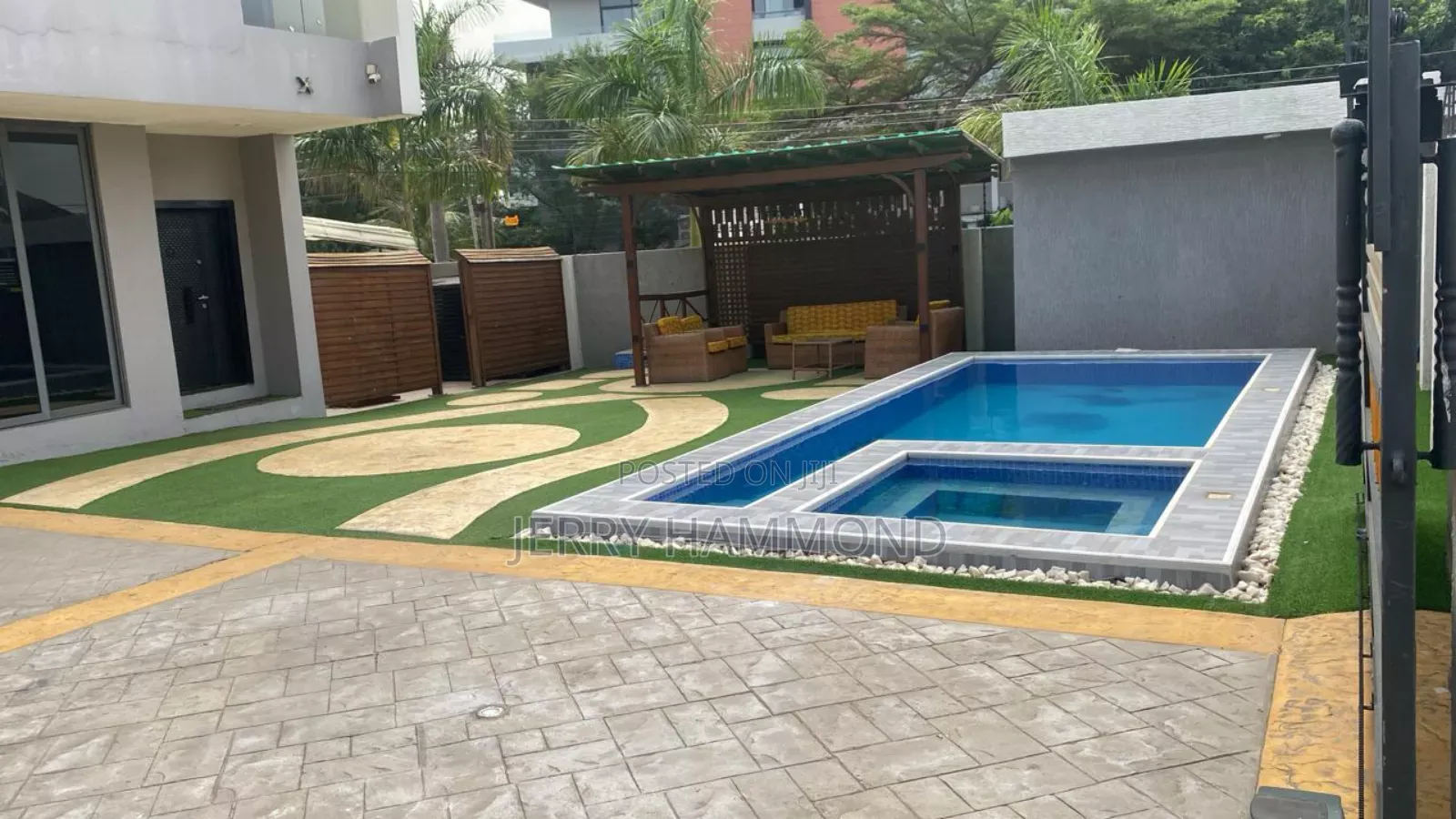 Furnished 4bdrm House in Cantoment In A Seren, Cantonments for rent