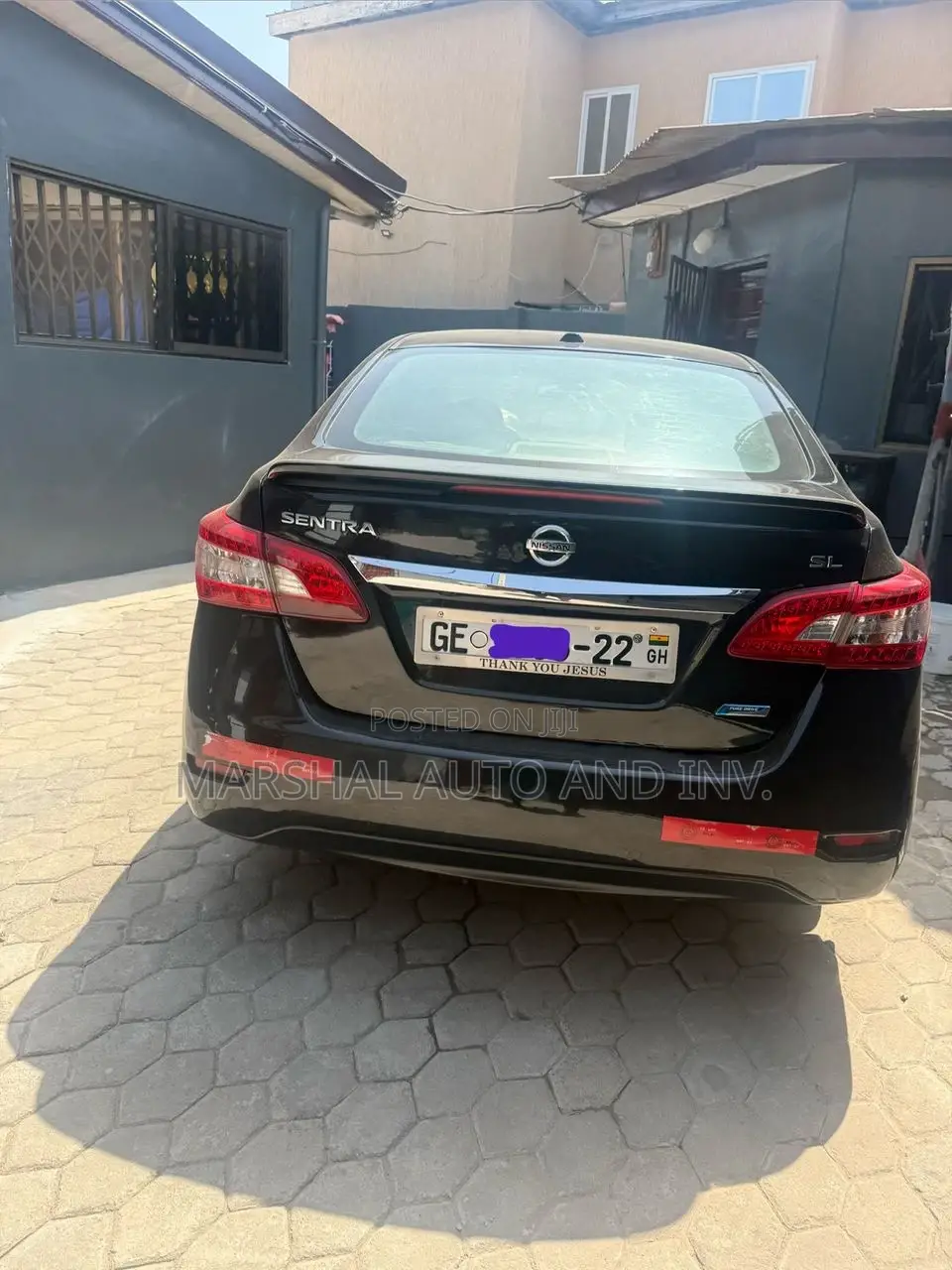 Nissan Sentra SL 4dr Sedan (1.8L 4cyl CVT) 2015 Black