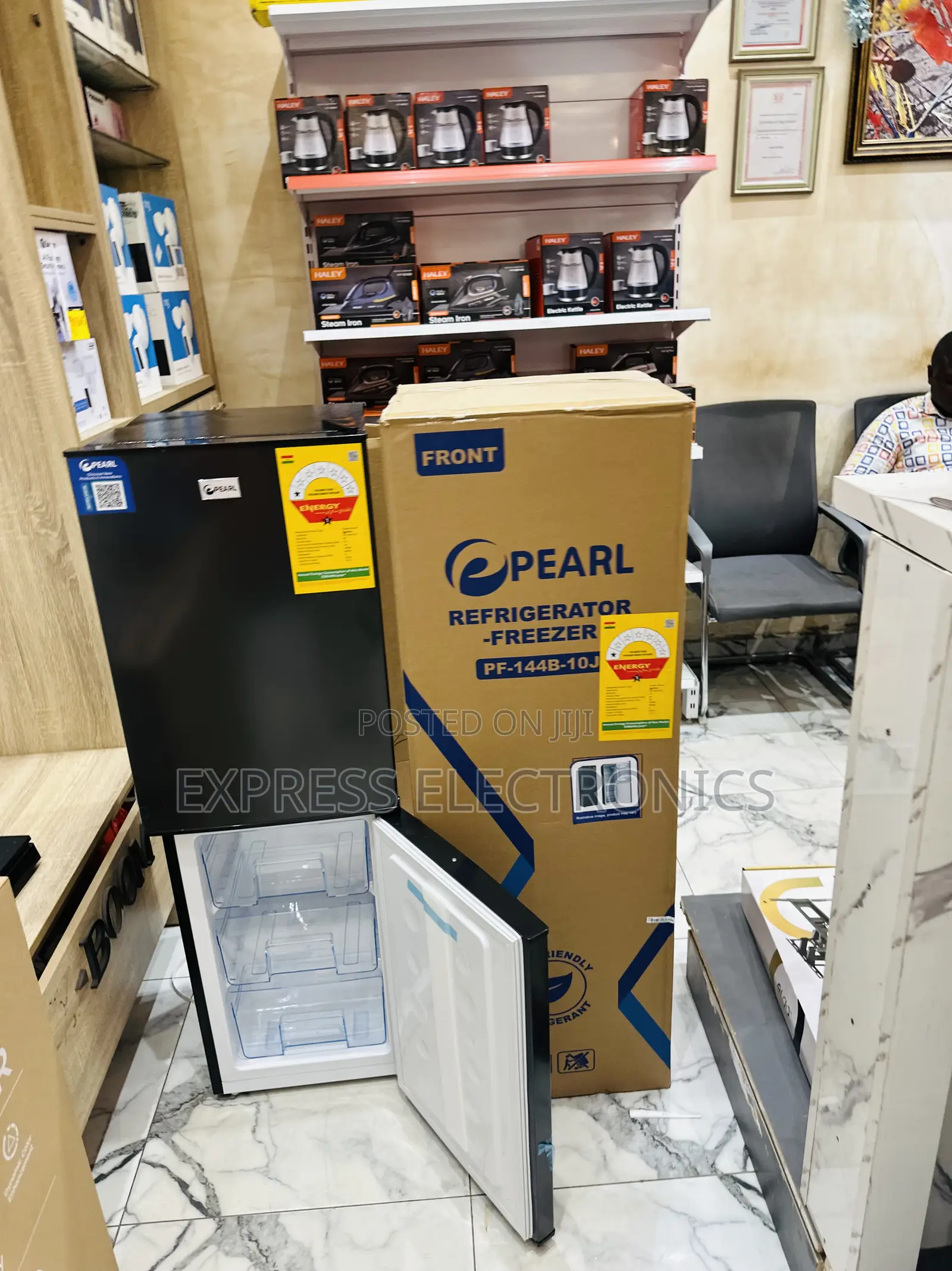 Newly Sealed in Box Pearl Pf -144b-10j Double Door Black
