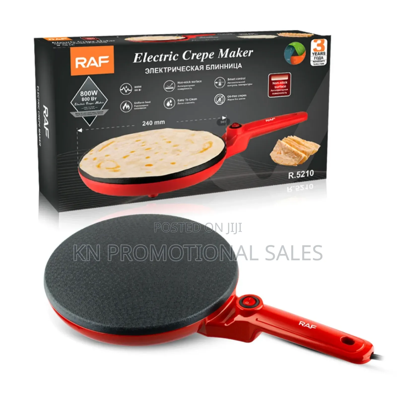 Crepe Maker - Pancake Maker