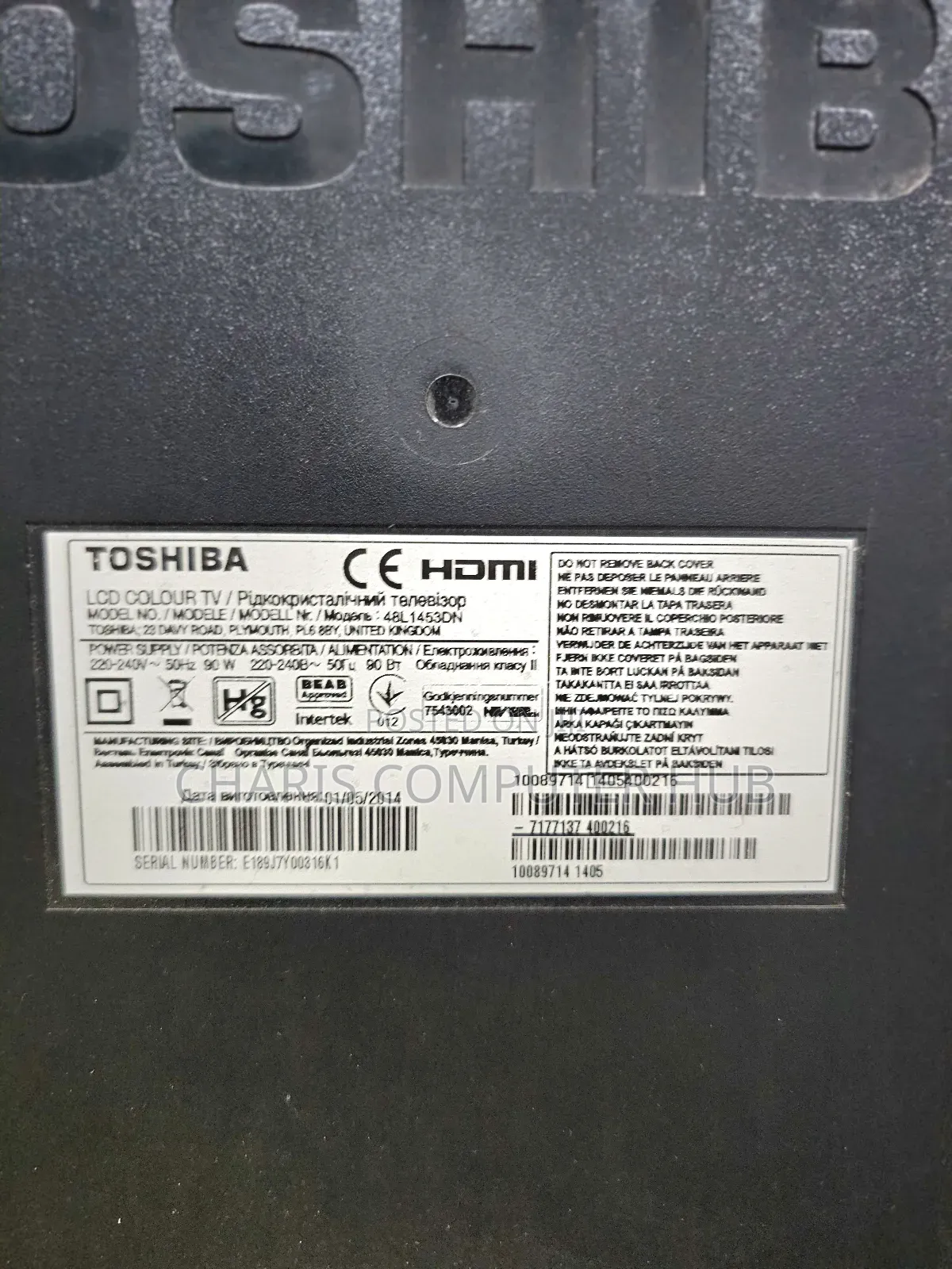 48 Inch Toshiba Full Hd Tv