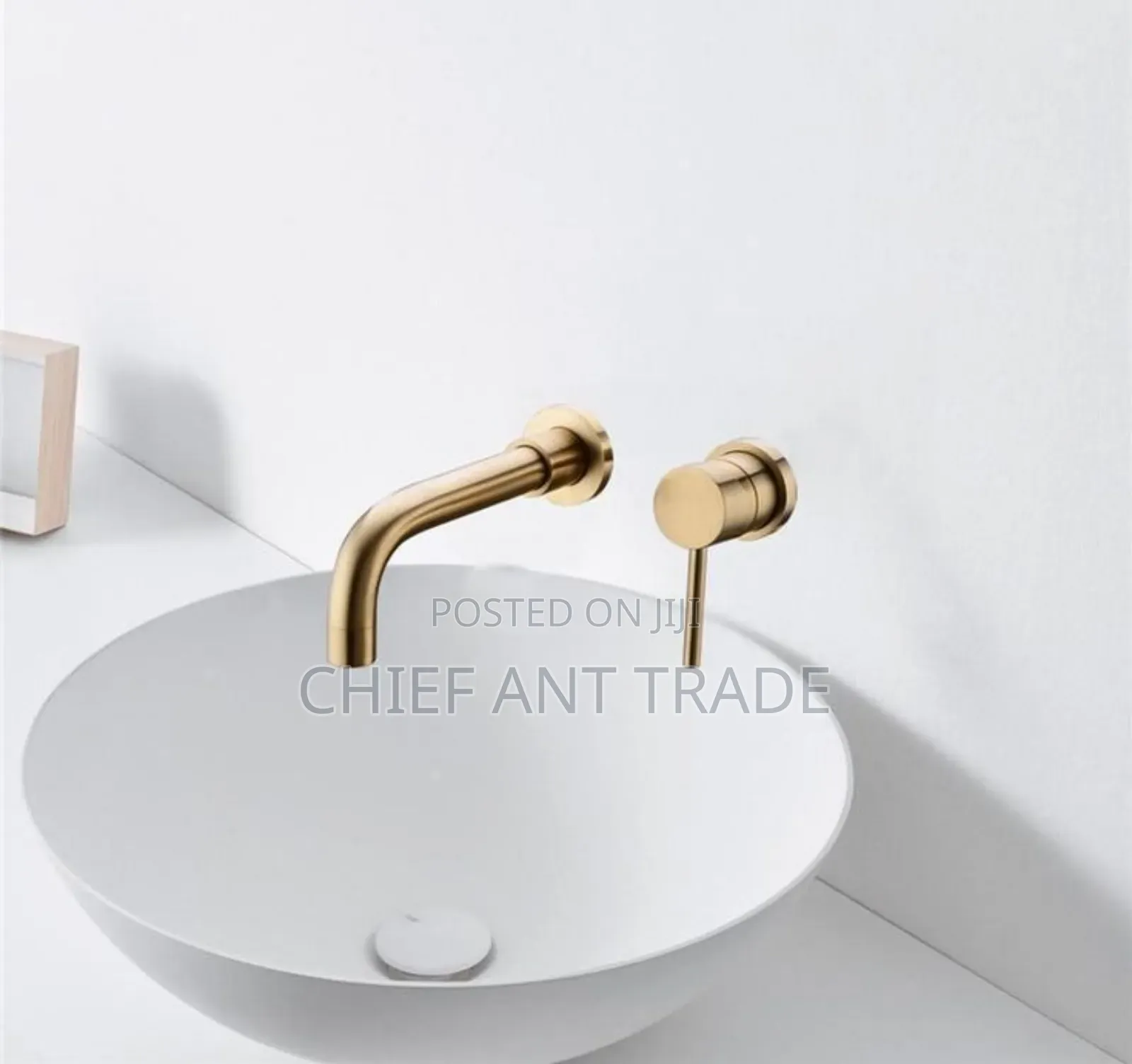 Golden Concealed Wall Faucet Tap. Wal-6