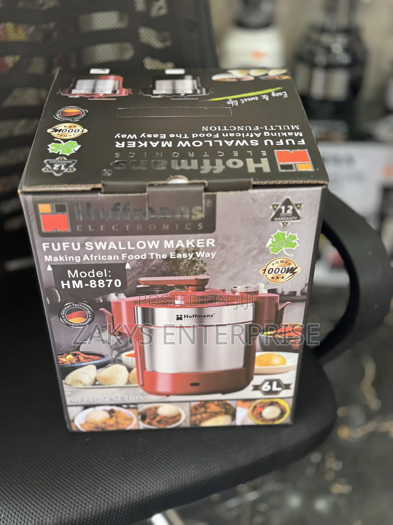 Hoffmans Fufu Machine/Swallow Maker