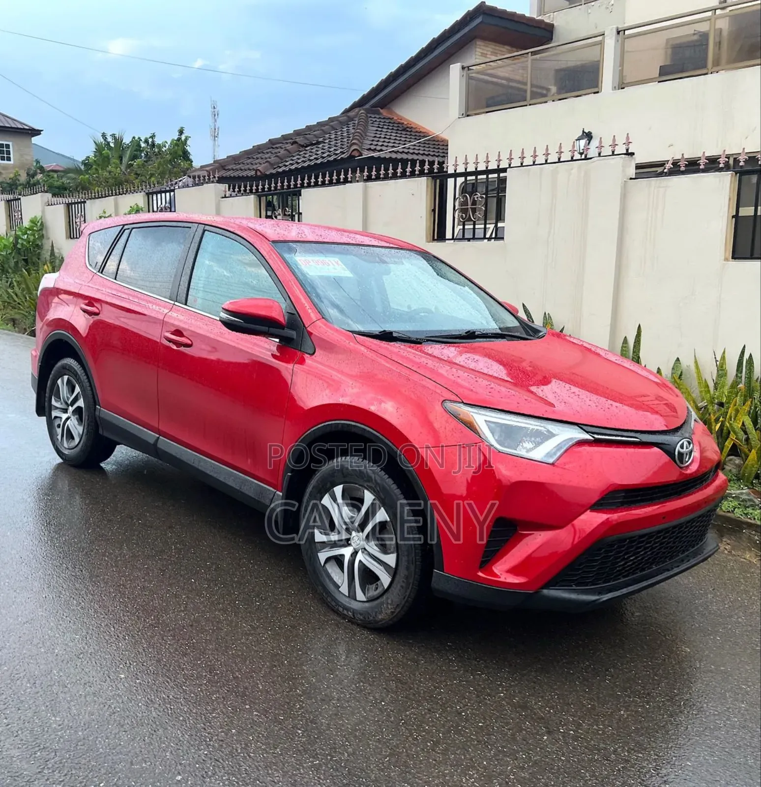 Toyota RAV4 LE AWD (2.5L 4cyl 6A) 2016 Red