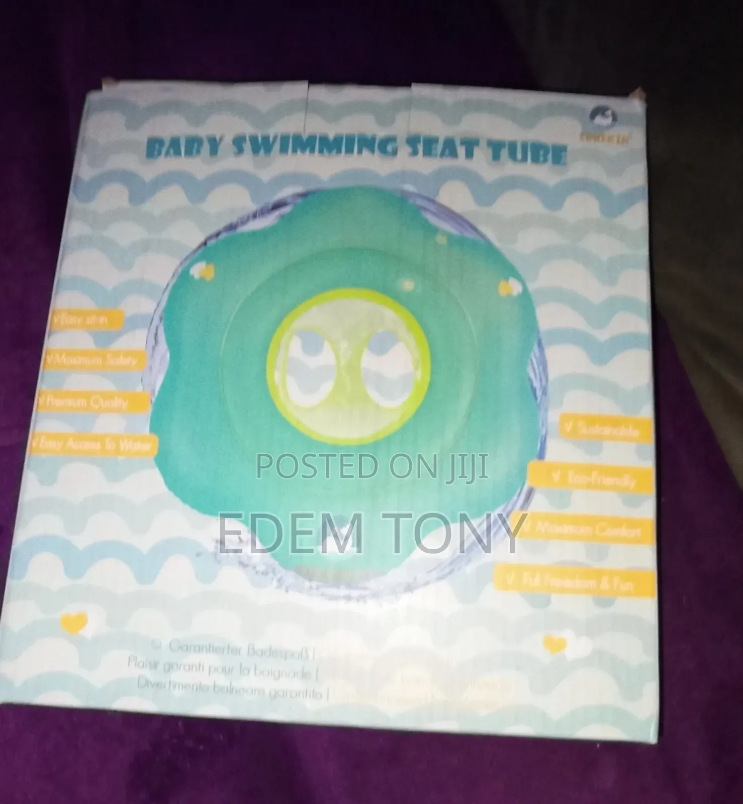 Baby Swimming Seat Tube or Pool Ring