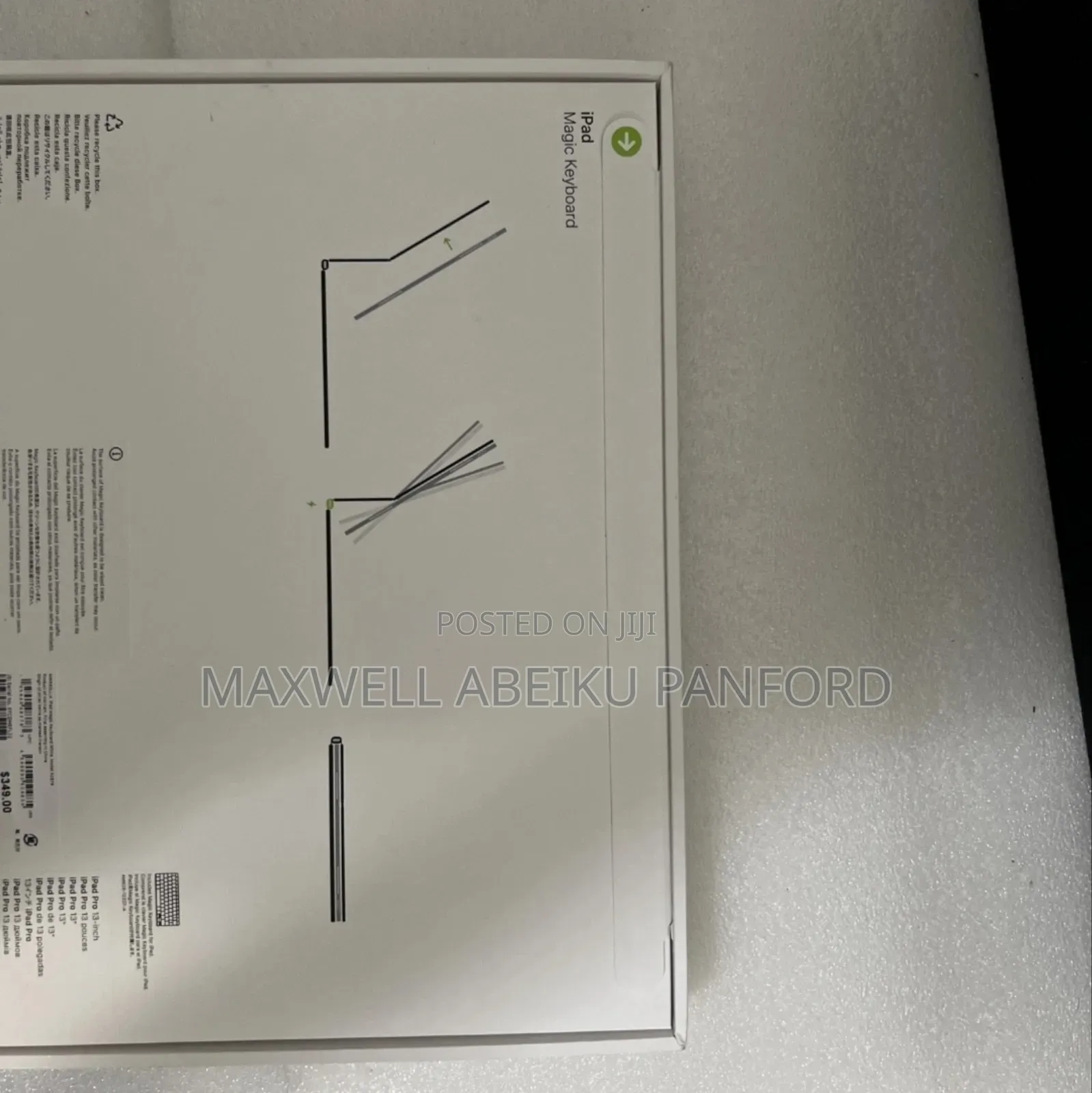 Apple iPad Pro 13" Magic Keyboard (M4 5) A2974 Black New