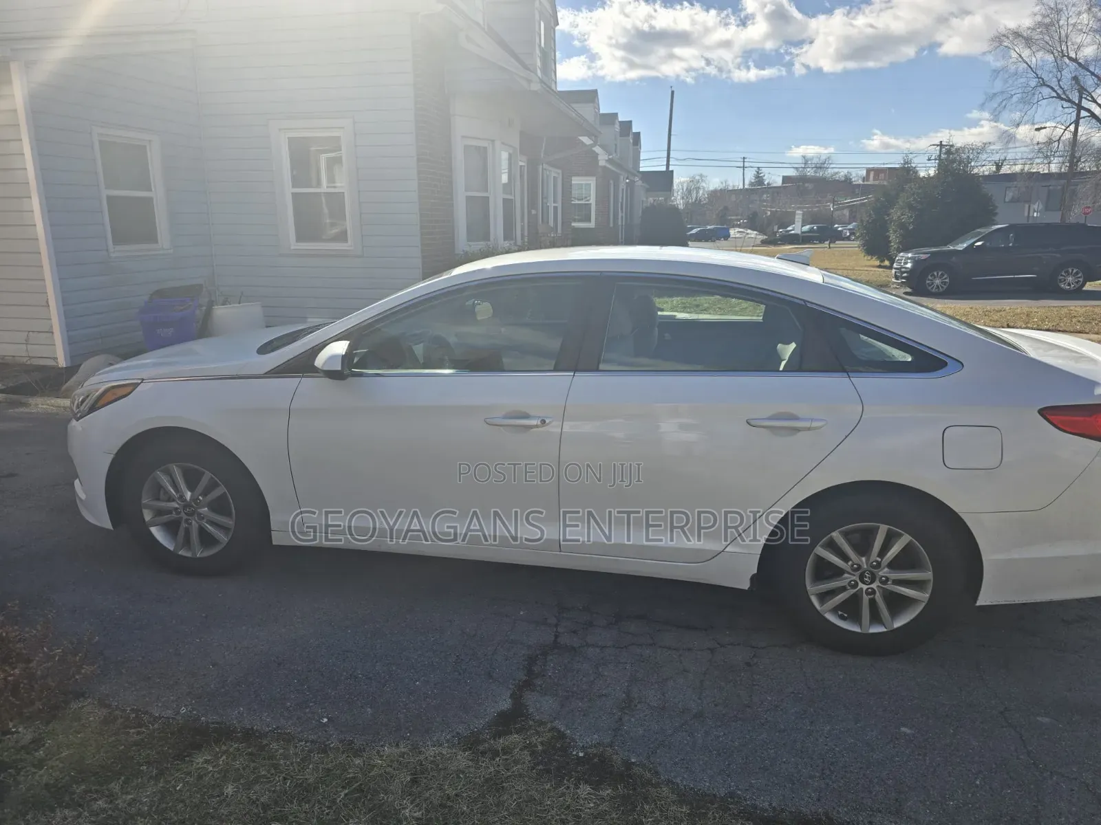 Hyundai Sonata ECO Sedan FWD (1.6L 4cyl 7A) 2016 White