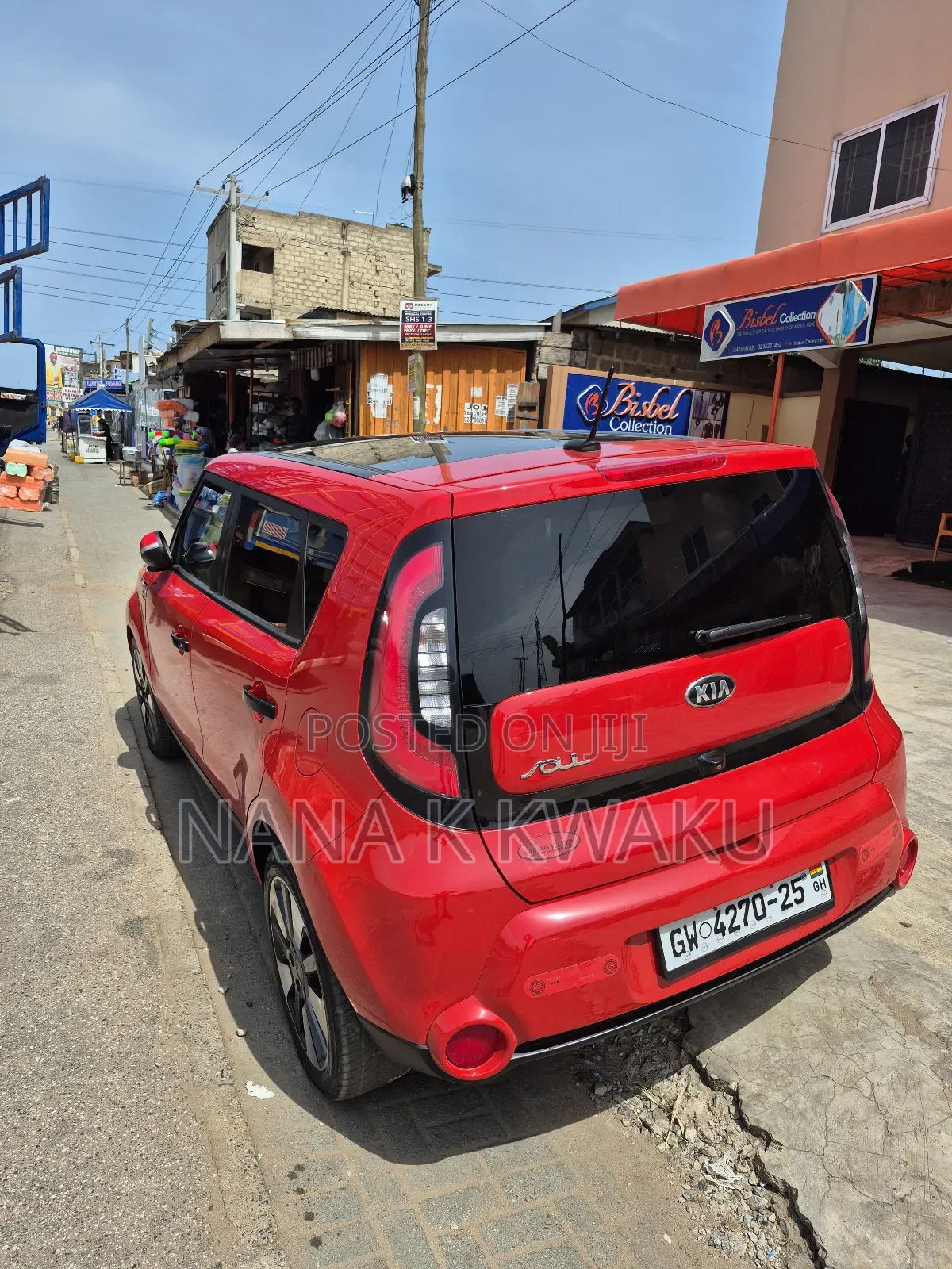 Kia Soul + 4dr Wagon (2.0L 4cyl 6A) 2015 Red