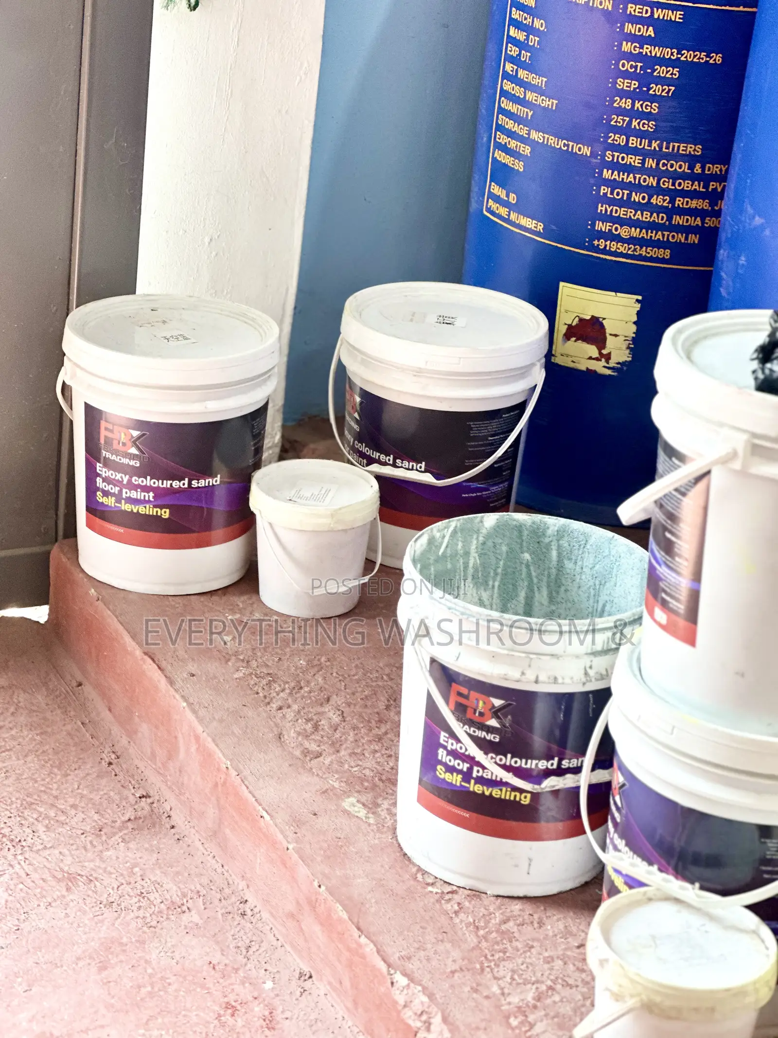 Epoxy Coloured Sand Floor Paint 20kg