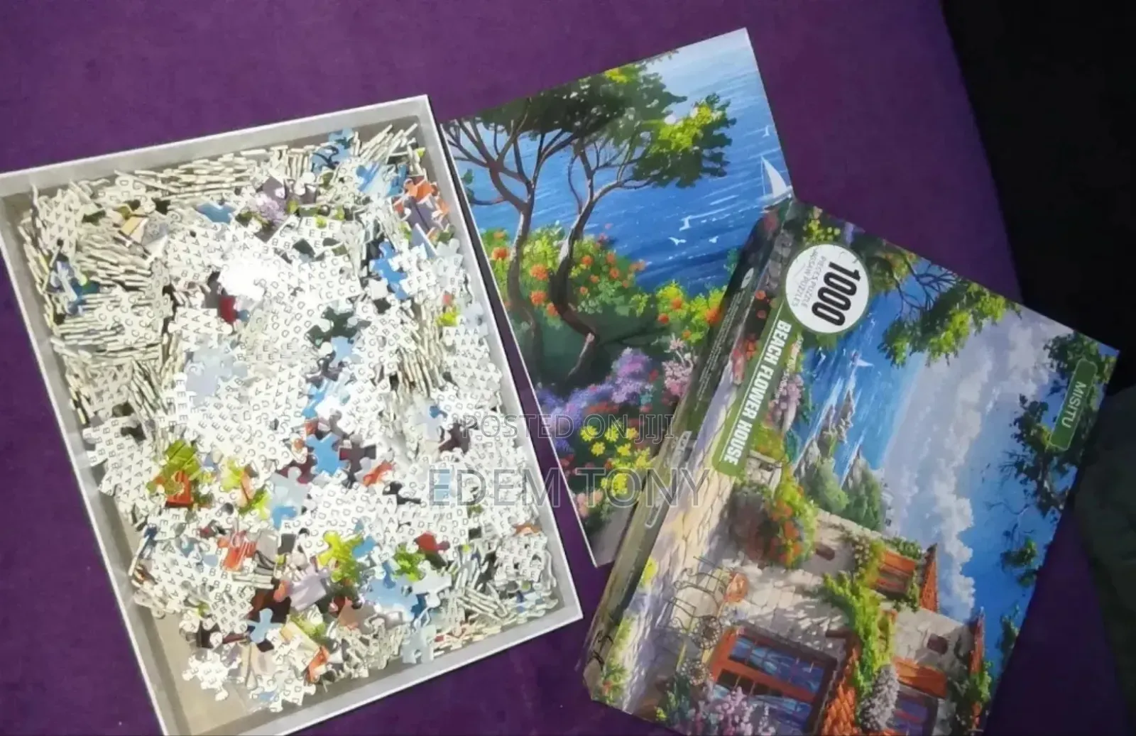 Misitu Beach House Puzzles 1000 Pieces Jigsaw Puzzle