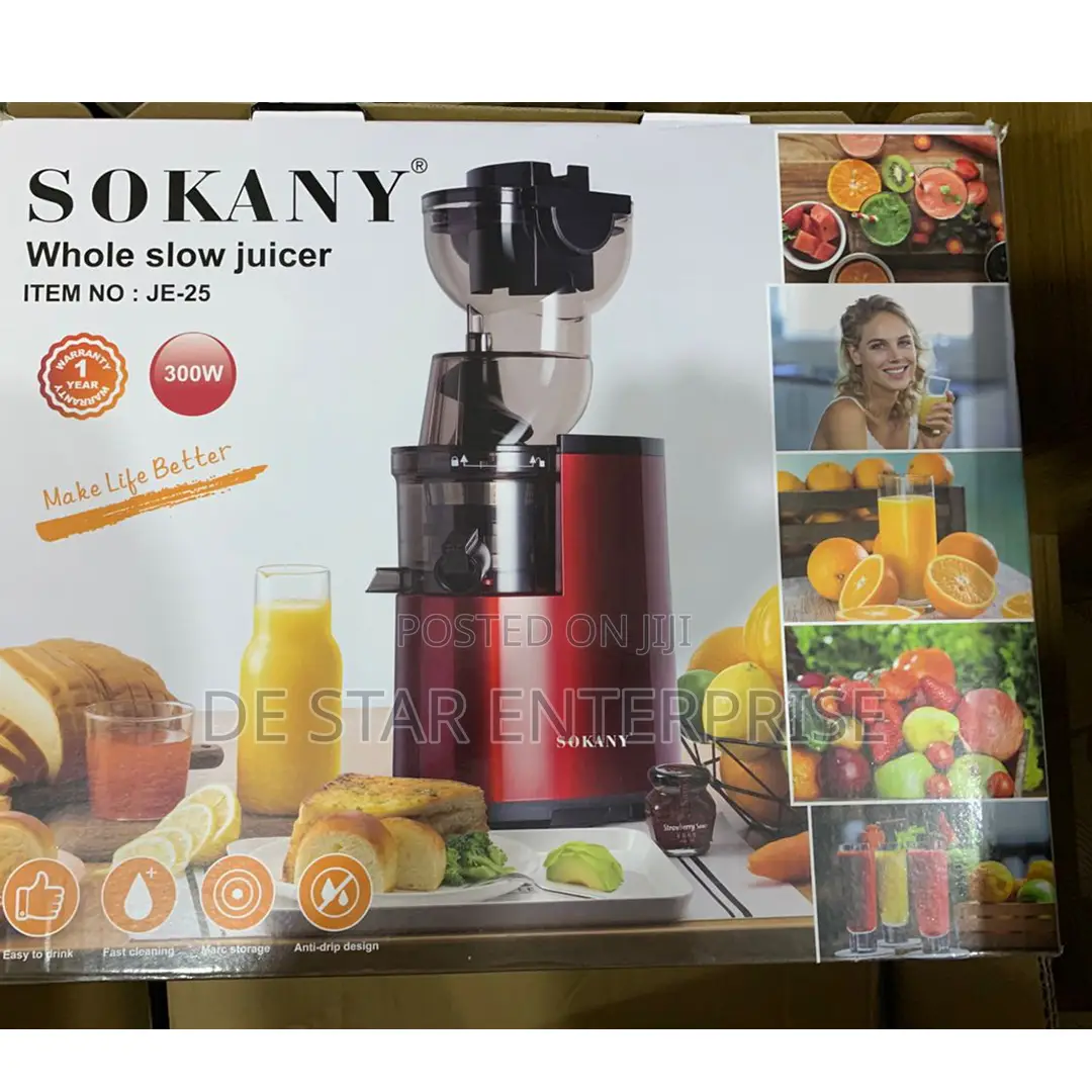High Quality Sokany Slow Juicer