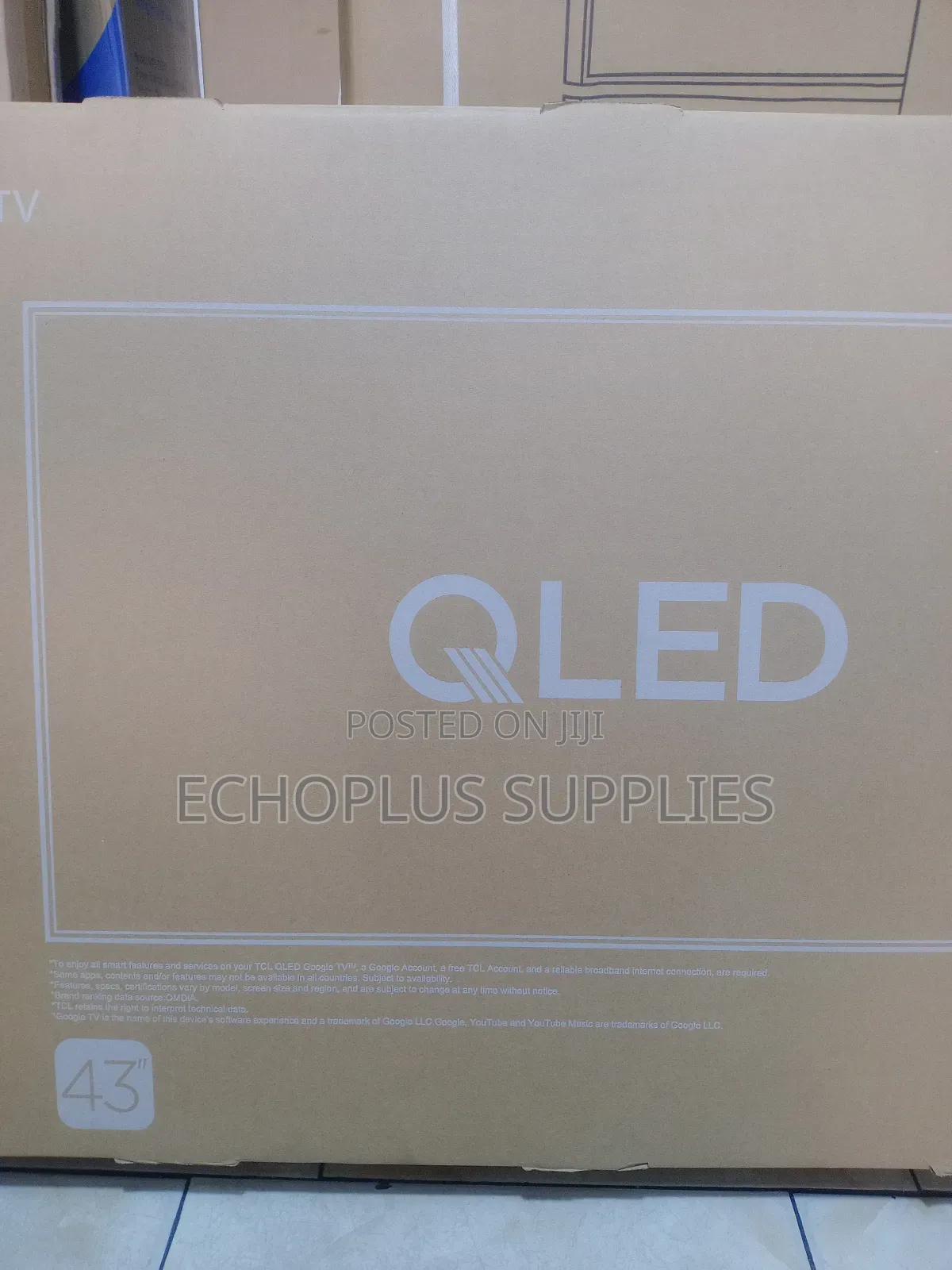 TCL Smart Tv 43" Qled/Google Tv
