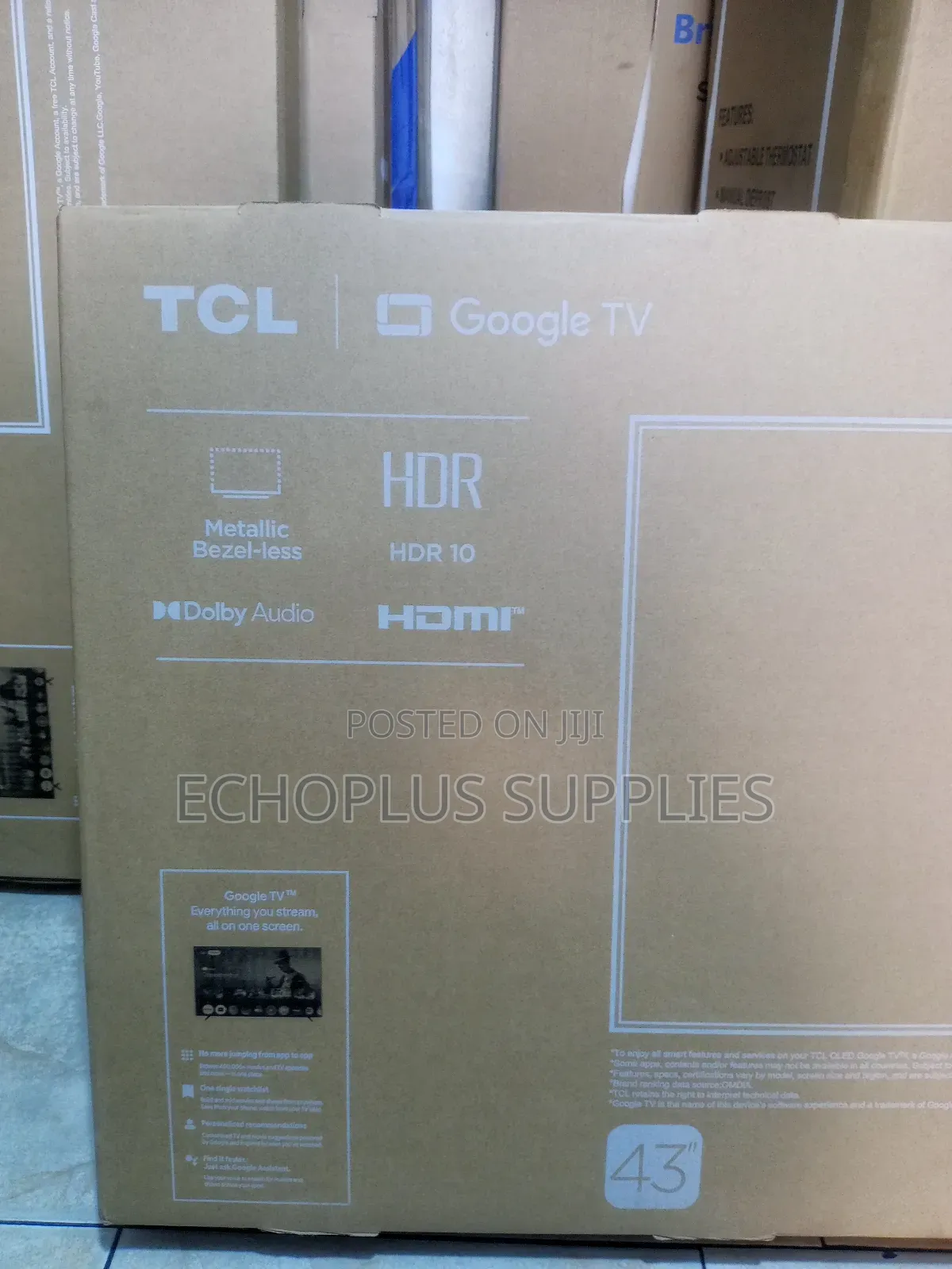 TCL Smart Tv 43" Qled/Google Tv