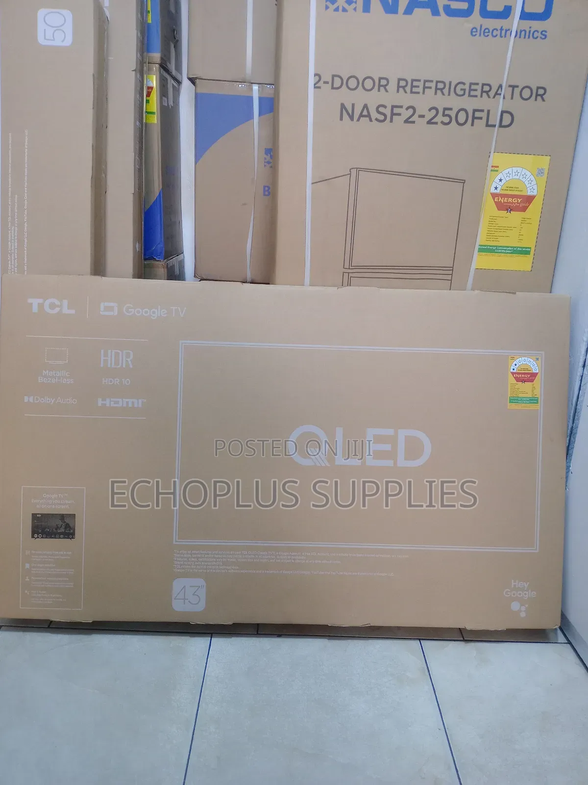 TCL Smart Tv 43" Qled/Google Tv