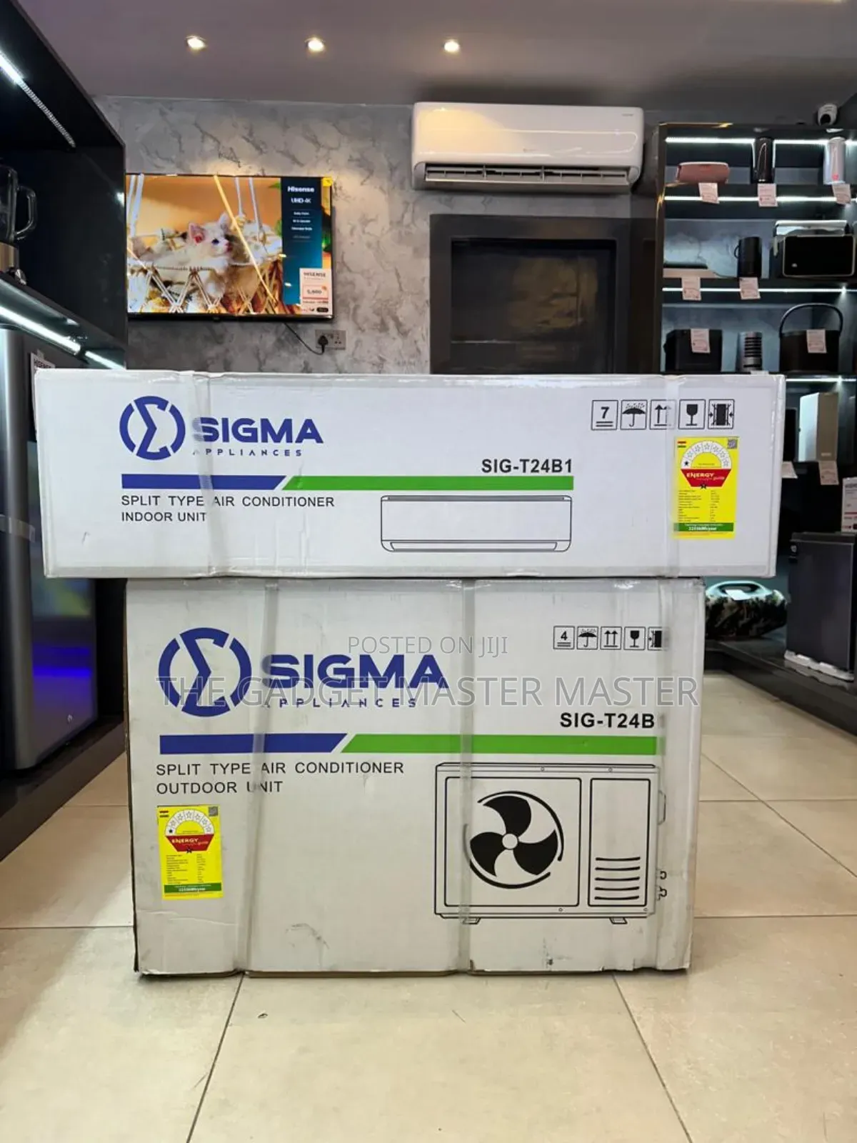 Sigma Sig-T24b1 2.5hp Split Air Conditioner R410
