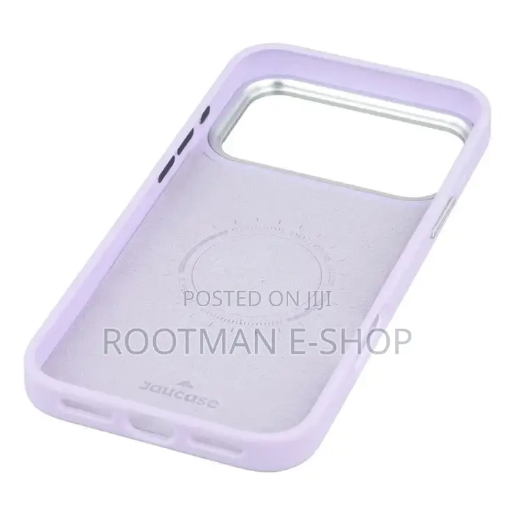 Jaucase for iPhone 17 Pro Magnetic Case Snake Texture Pu + Tpu