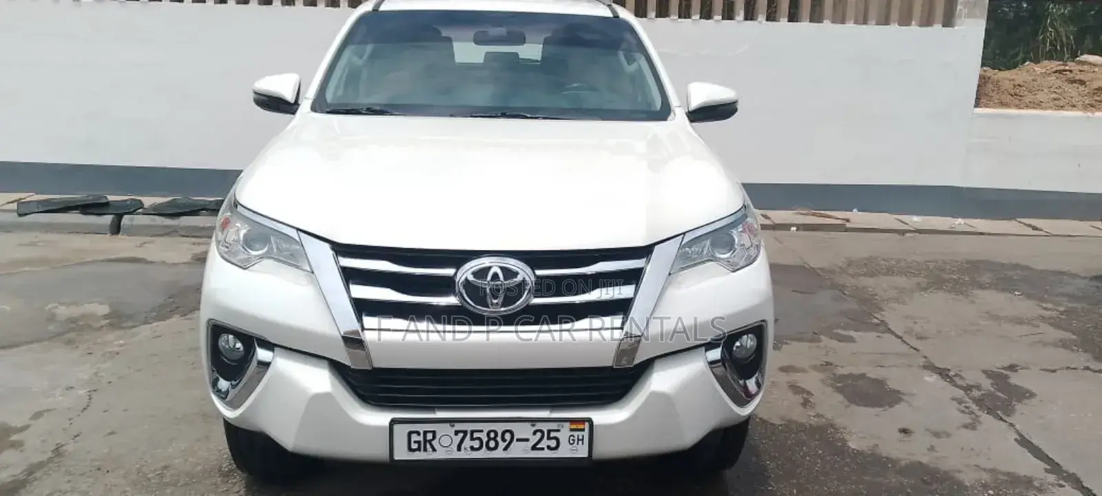 Toyota Fortuner 4x4 For Rent In Ghana