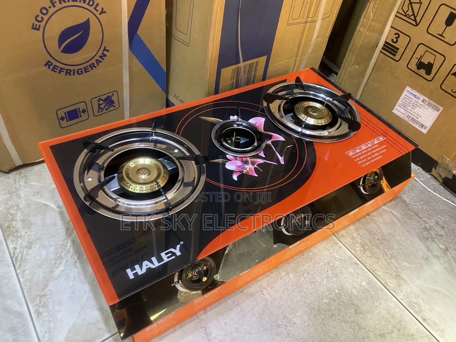 Haley Hy-1523 3burners Gas Cooker