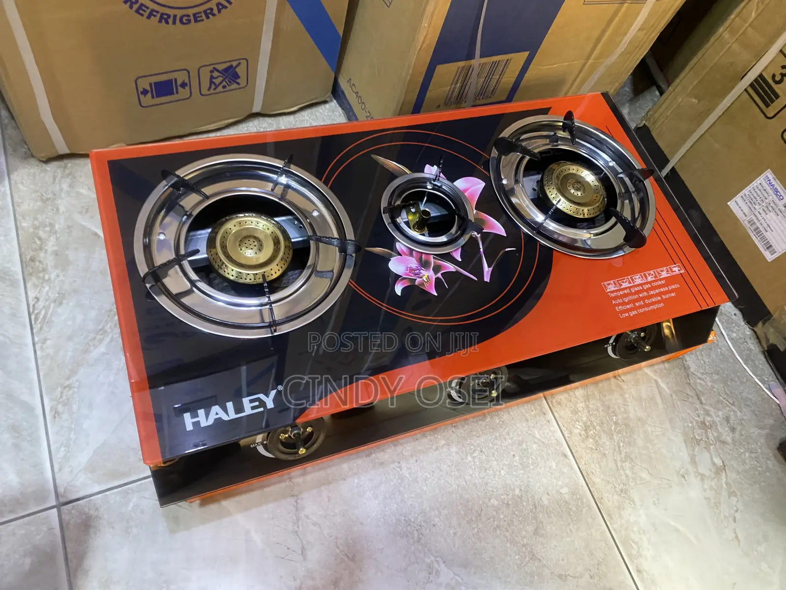 Hy-1523 Haley 3burners Gas Stove