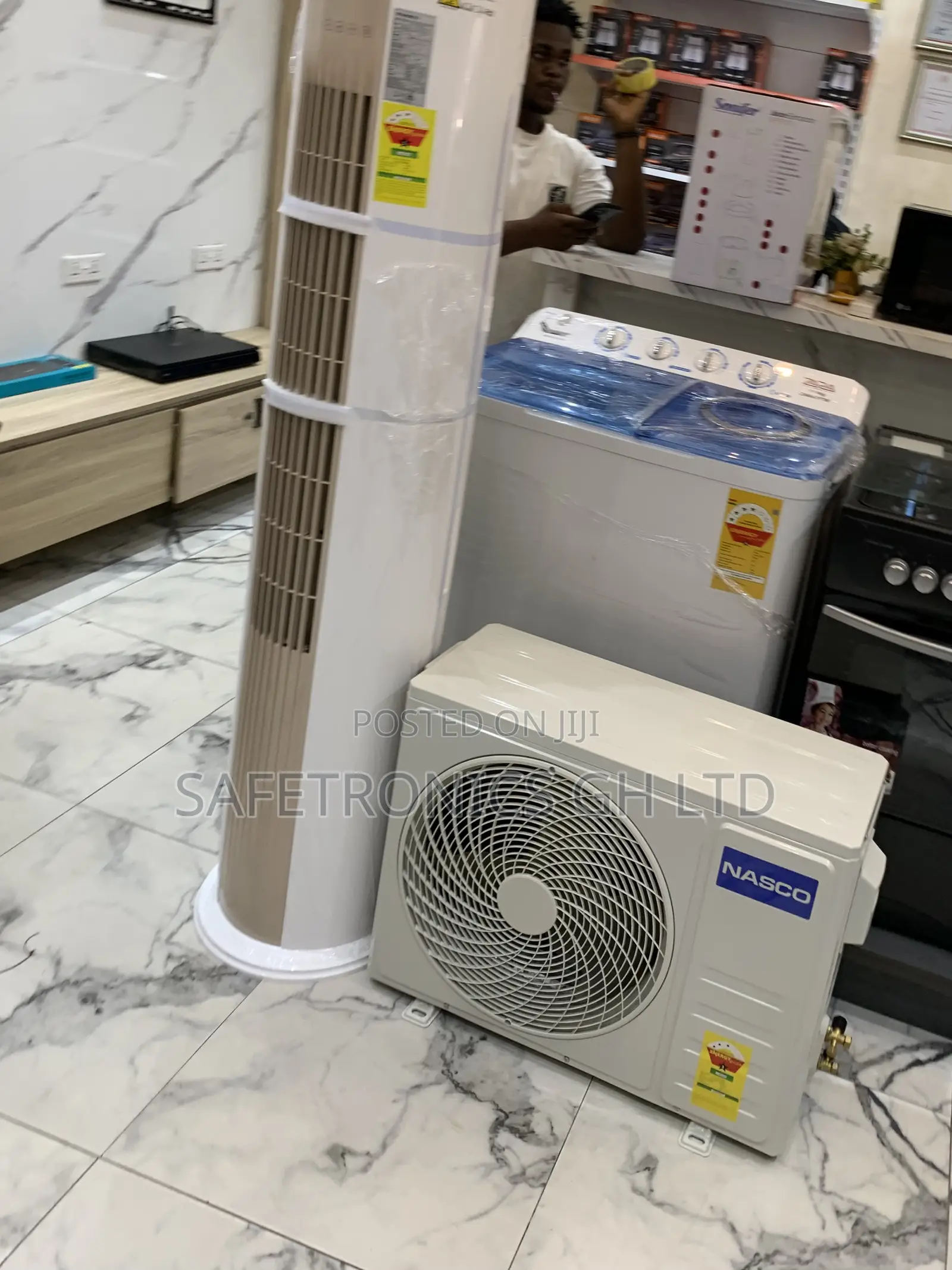 Super Original Electric Nasco White 2.5hp Standing Floor Ac