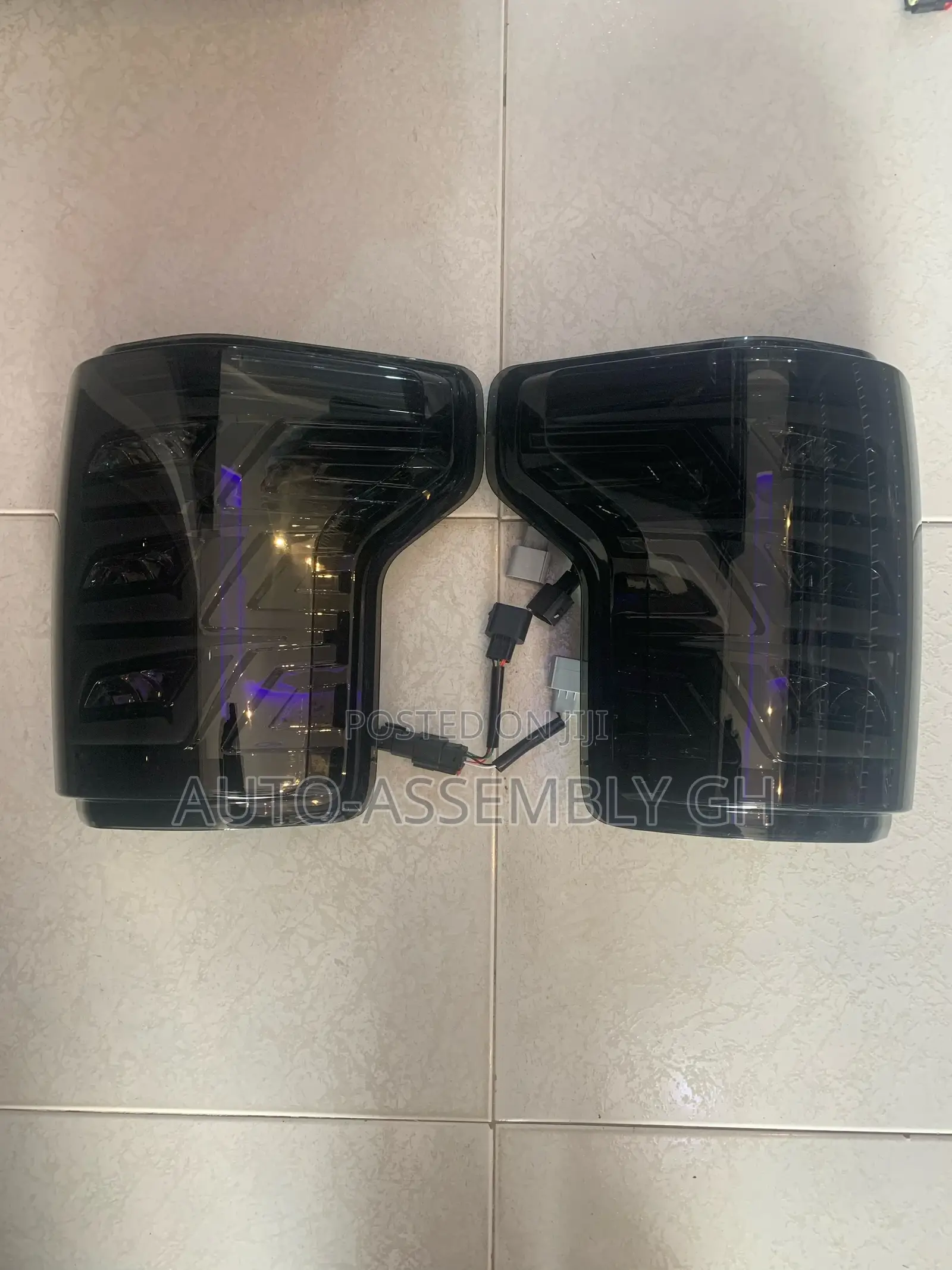Ford F150, 2017,2018,2019,2020 Smoke Tail Light Pair