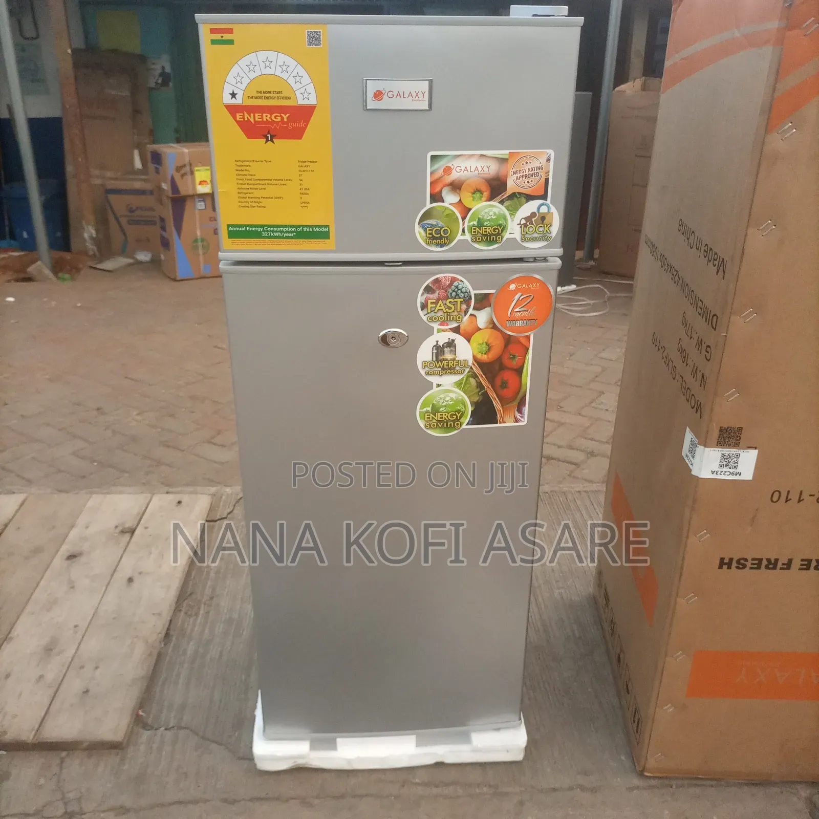 Galaxy 85litres Top Mount Freezer Refrigerator