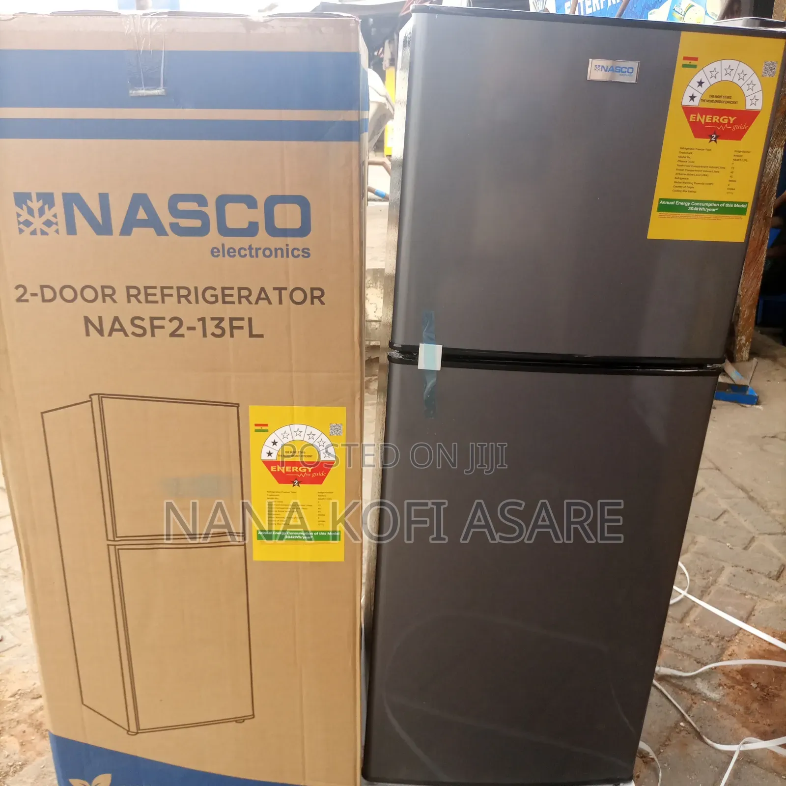 Nasco 112litres Top Mount Freezer Refrigerator