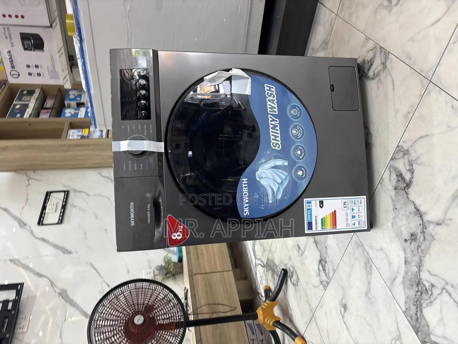Energy Sufficient Skyworth 8kg Full Automatic Electric Washing Machine