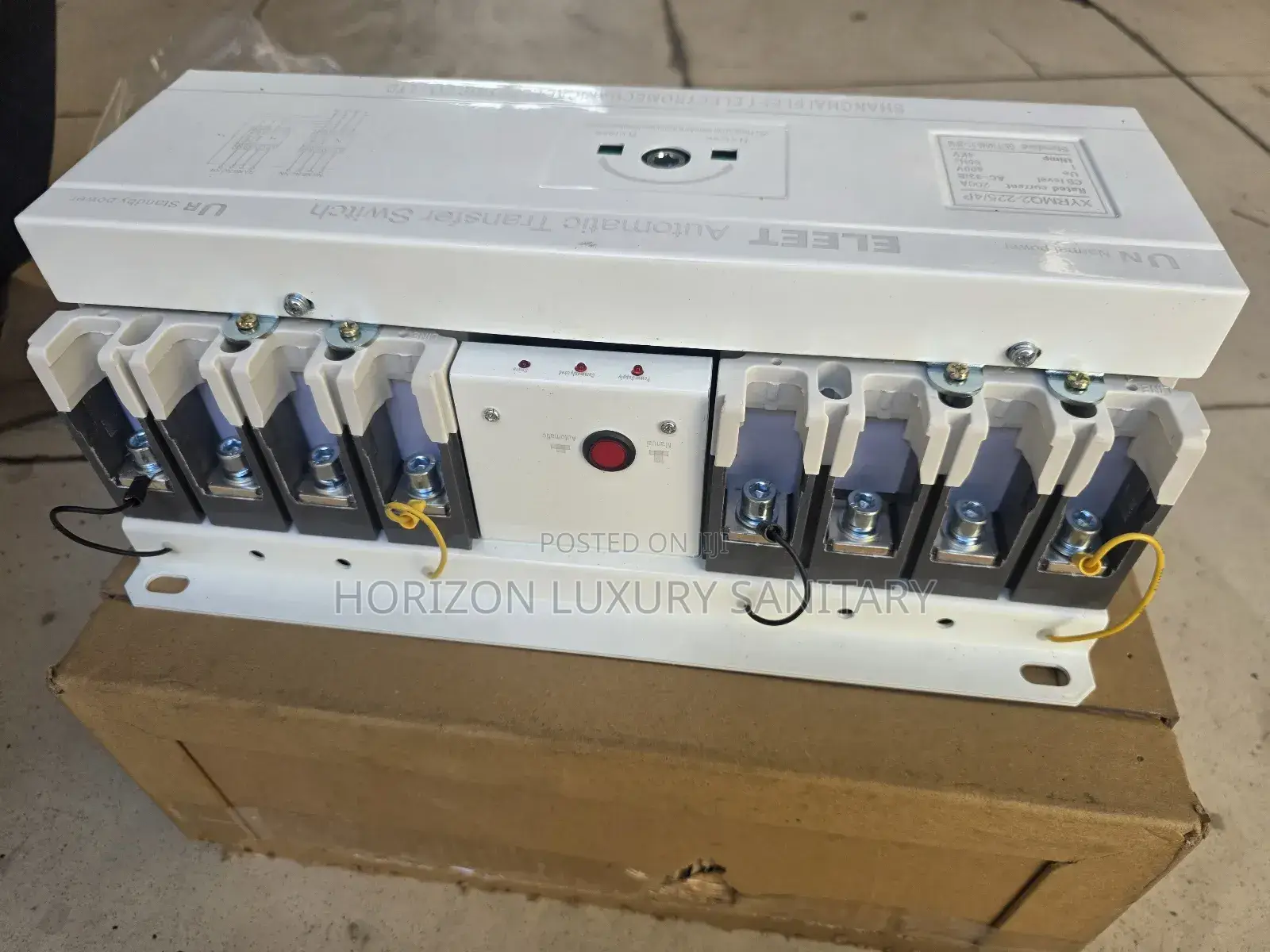 (Ats) Electrical Automatic Change Over Transfer Switch 4pole 200amps