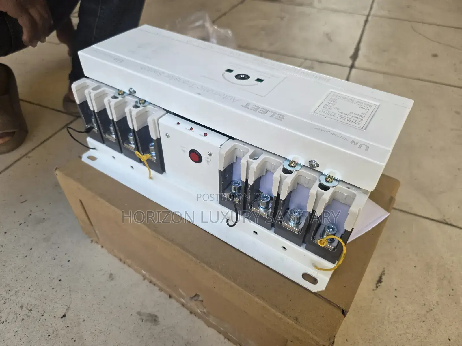 (Ats) Electrical Automatic Change Over Transfer Switch 4pole 200amps
